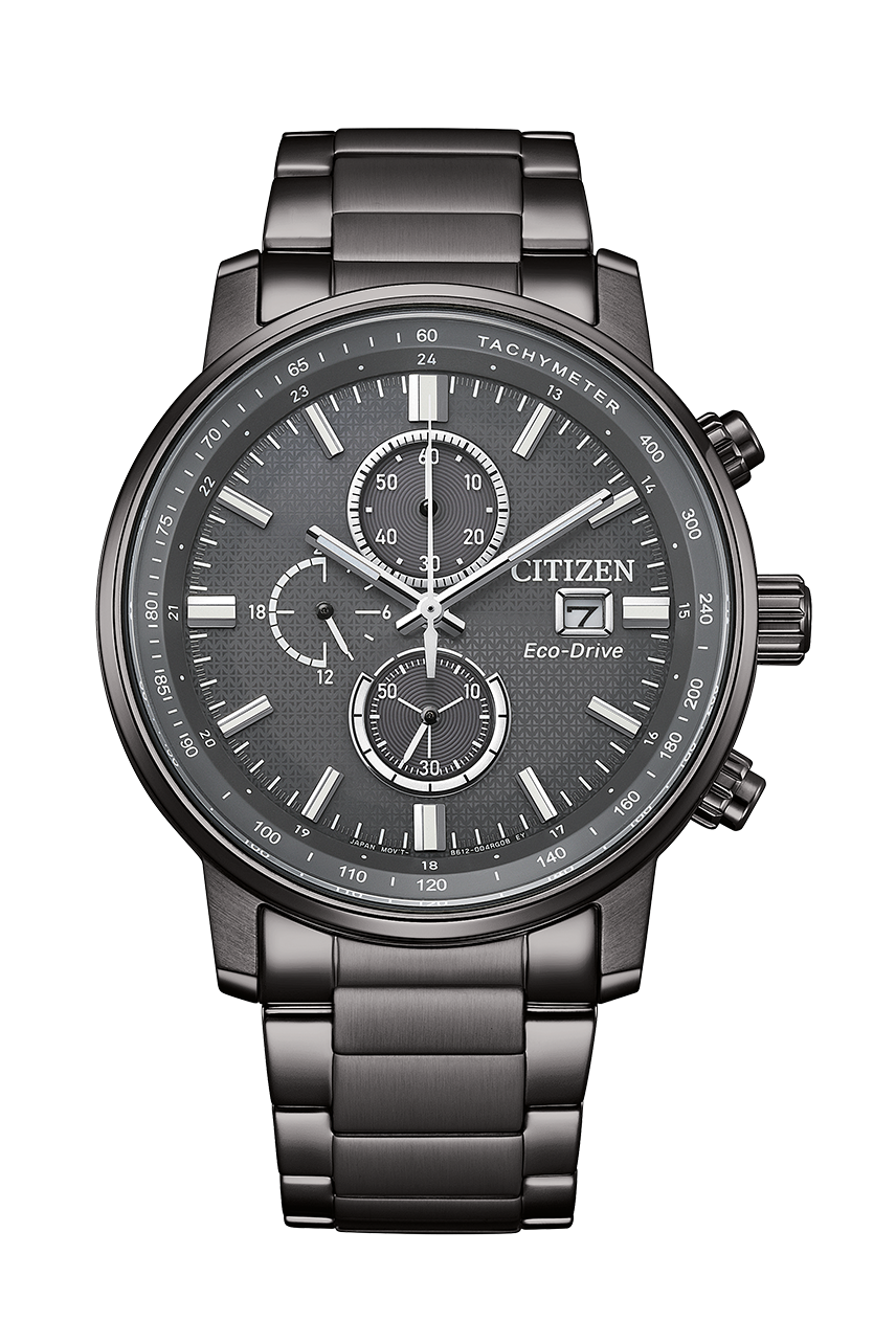 Citizen Eco-Drive Chronograph Grey Plating CA0847-88H