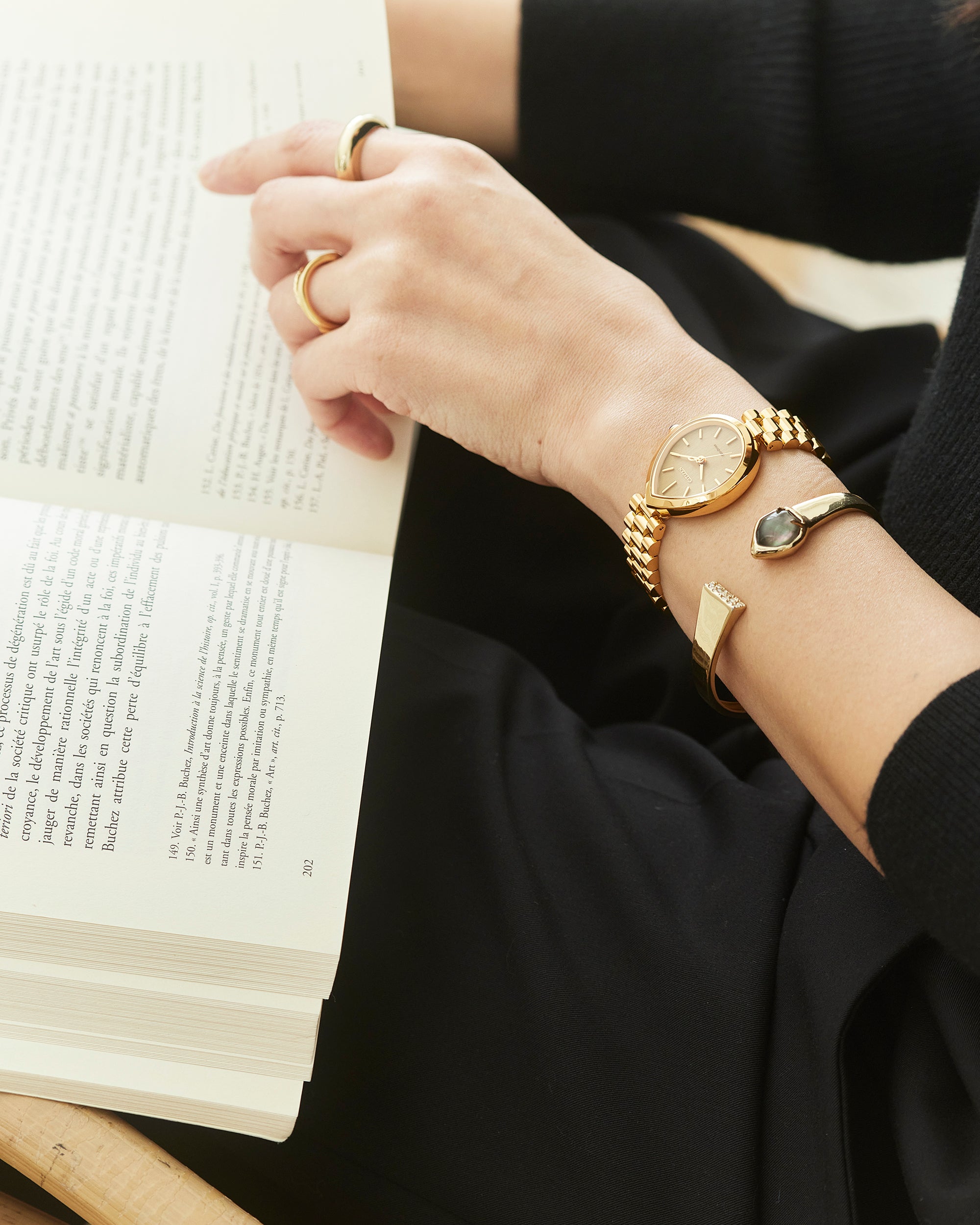 Ladies' Citizen Eco-Drive Rainell Gold-Tone EM1202-50P