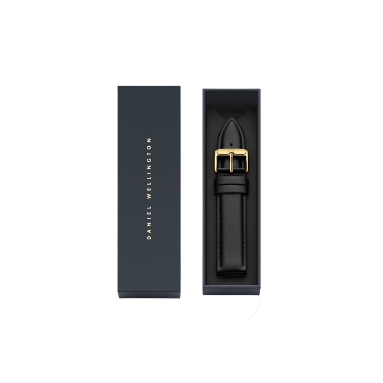 Daniel Wellington Classic Sheffield Black Leather 20mm Watch Band DW00200319
