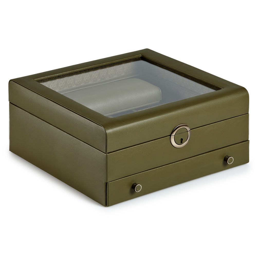 Wolf Earth Watch Stand Box