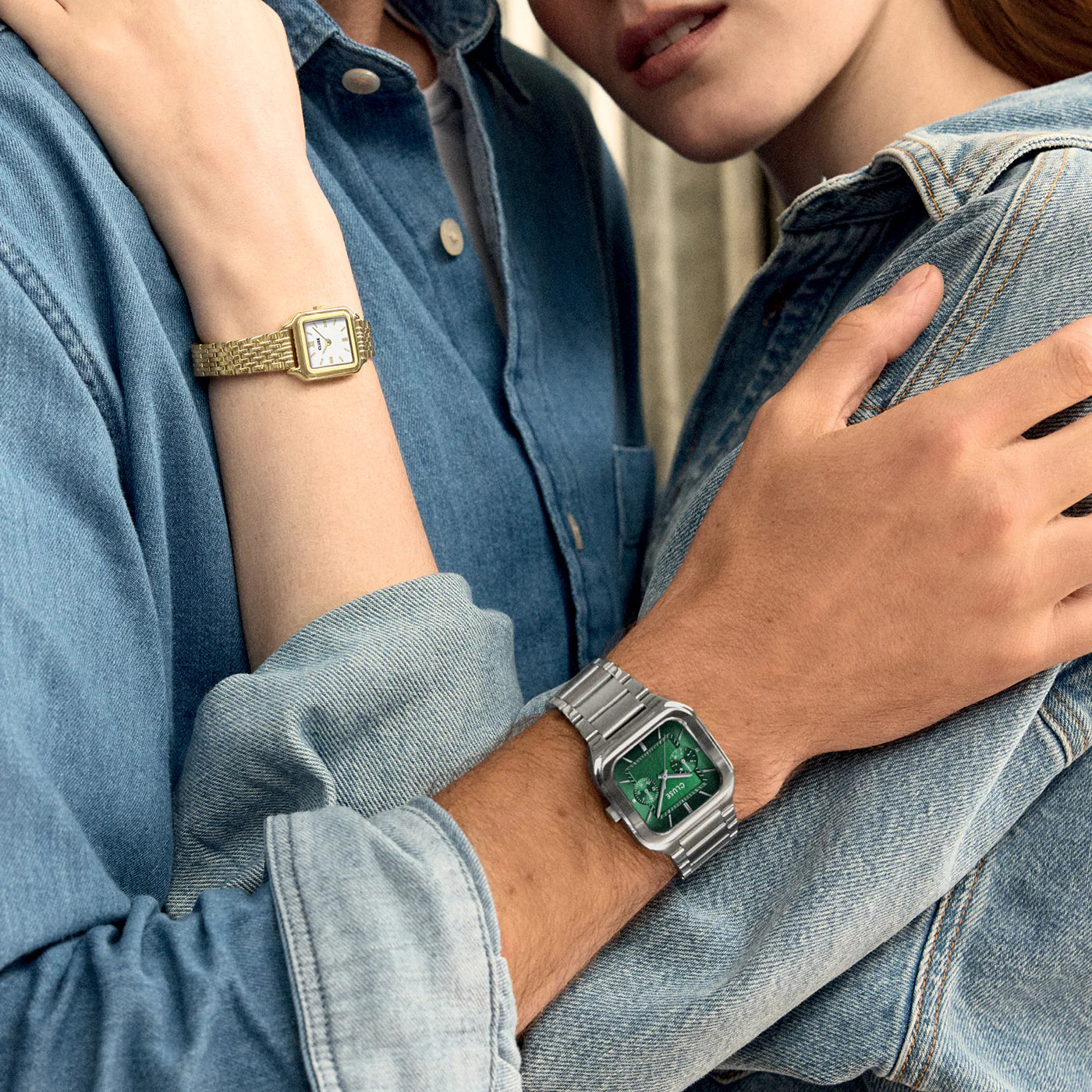 CLUSE Gracieuse Mini Watch Steel, White, Gold Colour Watch CW15506