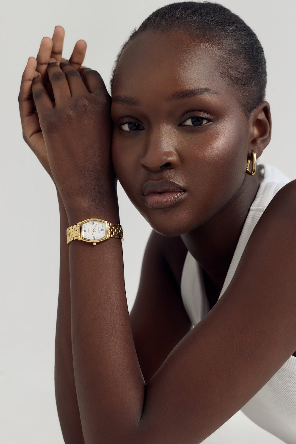 Cendré London White Dial 18K Gold Women's Watch — view 2