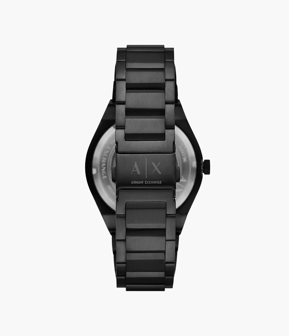 Armani Exchange Sync Automatic Gunmetal Stainless Steel Watch AX4195
