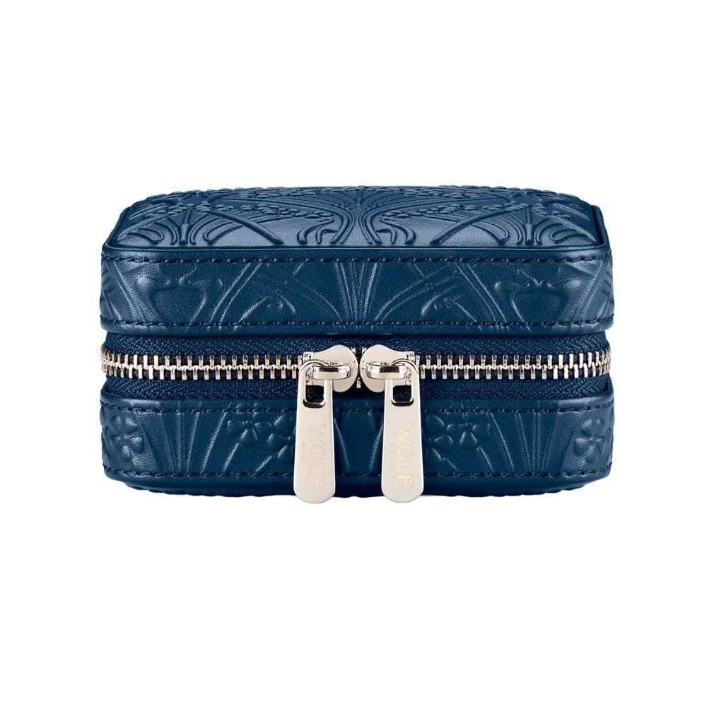 Wolf Liberty Small Zip Case Navy 381317