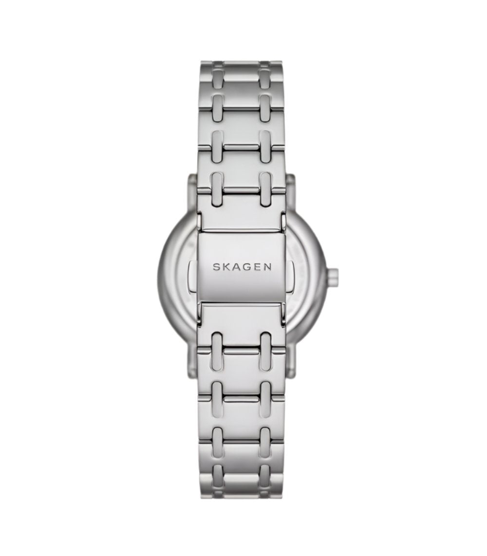 Skagen Signatur Lille Silver Stainless Steel Bracelet Silver Dial Watch SKW3123