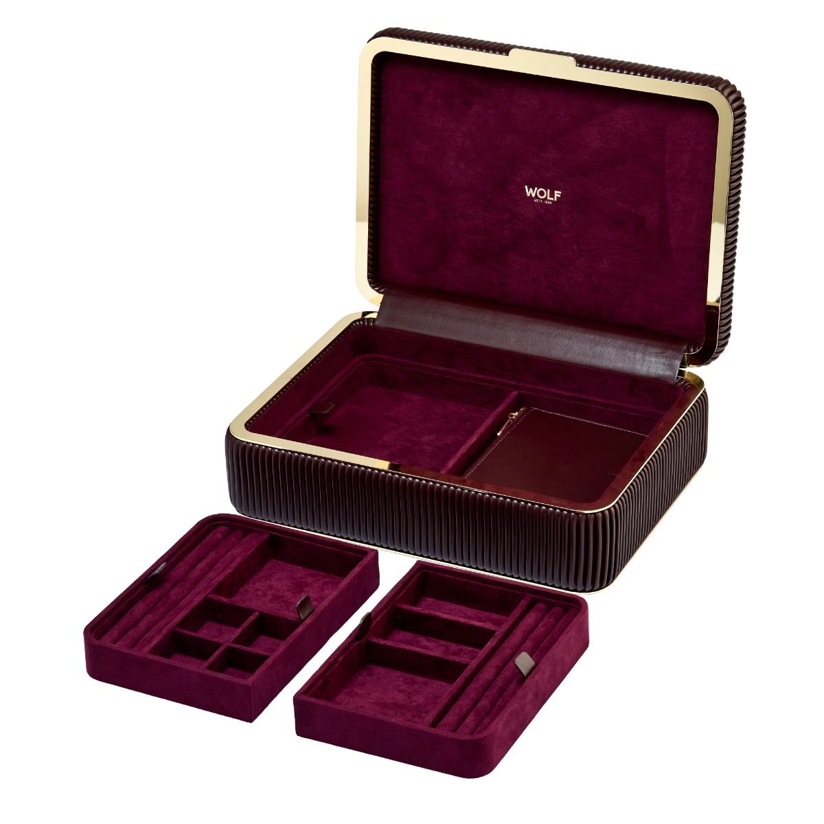 Wolf Bella Medium Jewellery Box