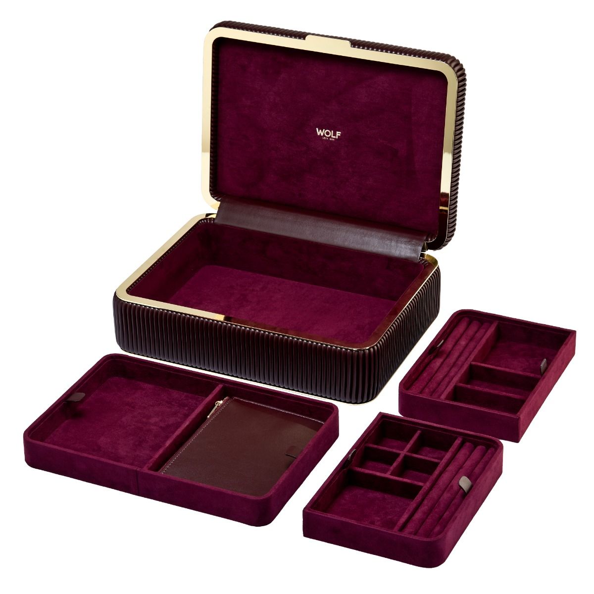 Wolf Bella Medium Jewellery Box