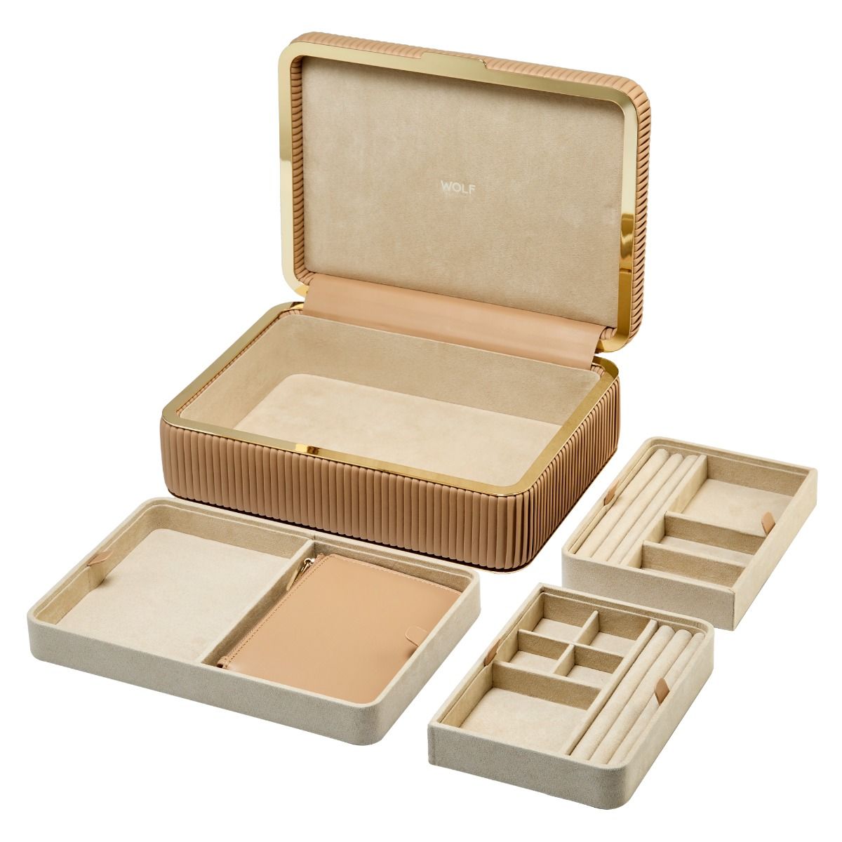 Wolf Bella Medium Jewellery Box