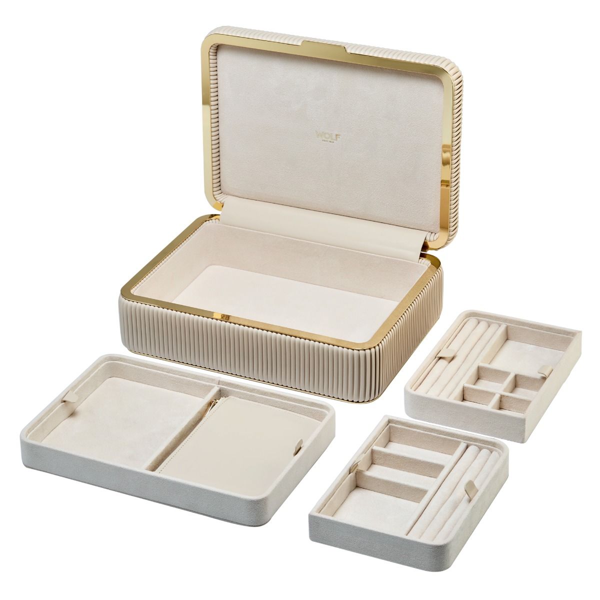 Wolf Bella Medium Jewellery Box