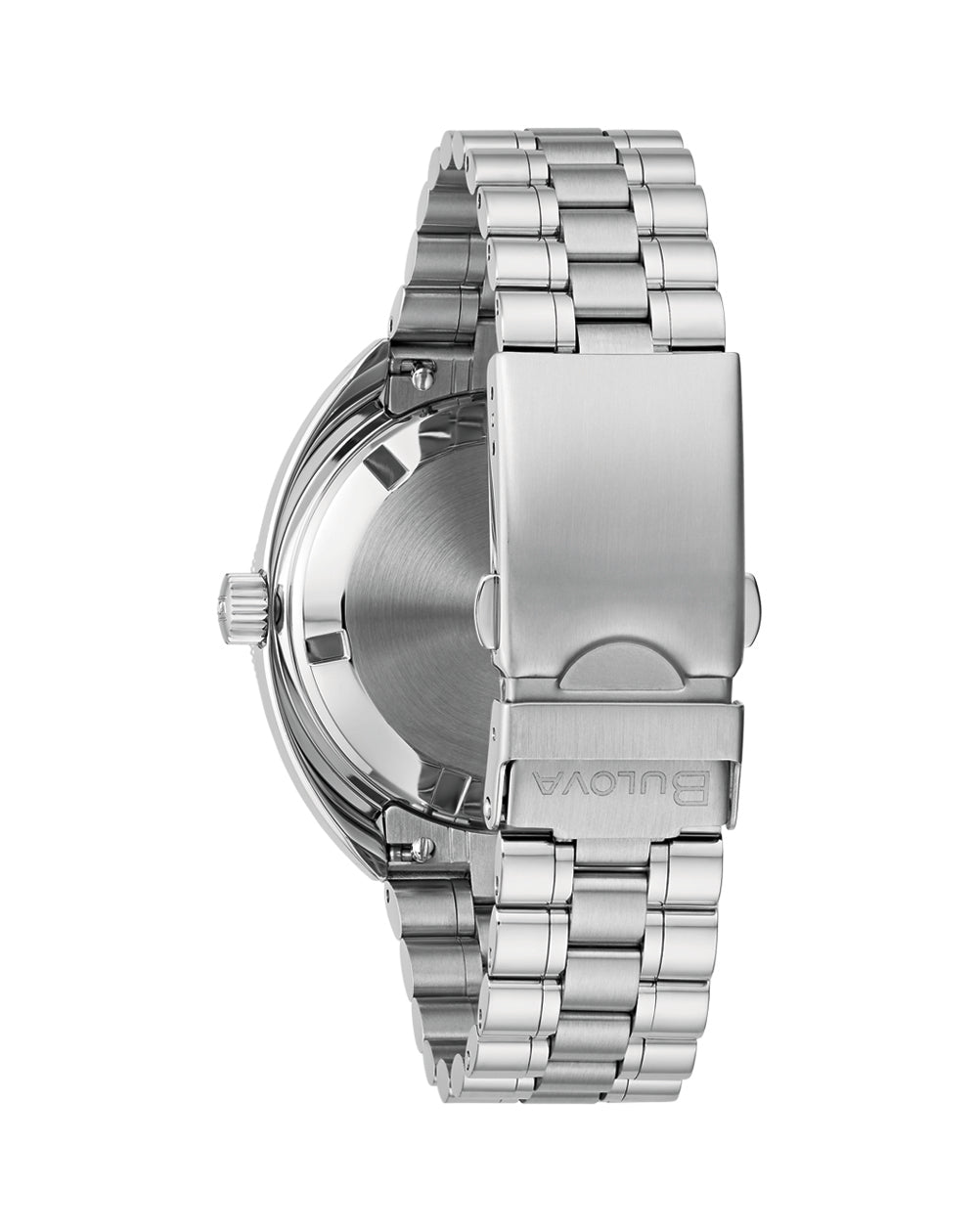 Bulova Automatic Oceanographer Devil Diver Stainless Steel Blue Dial Watch 96B405