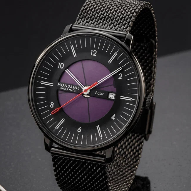 Mondaine Doppio Solar Skeleton Stainless Steel 41mm Watch MLE.41921.SM