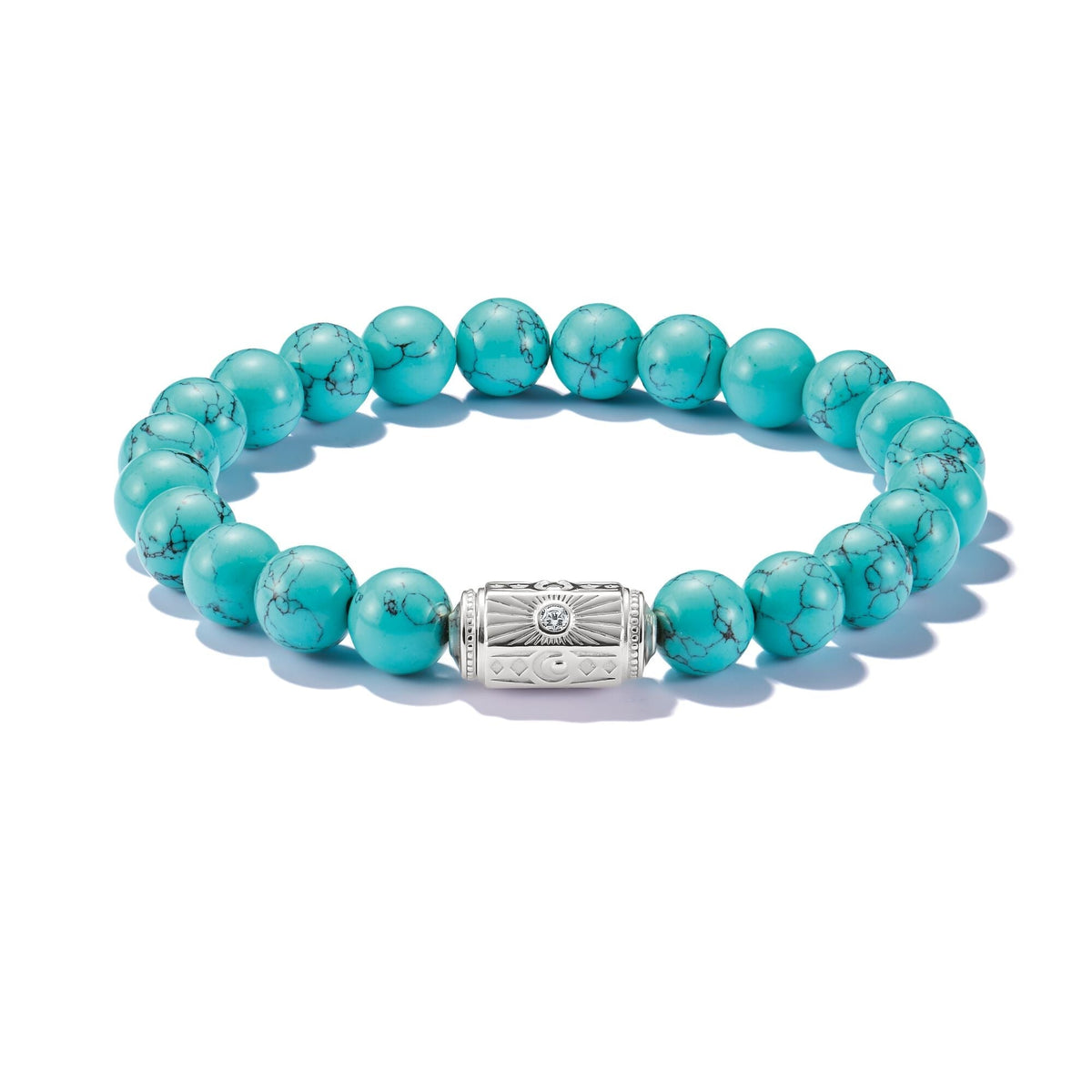 Thomas Sabo Bracelet with imitated Turquoise Beads