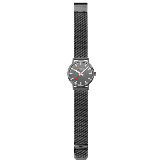 Mondaine Classic Mesh Grey 40mm - A660.30360.81SBM