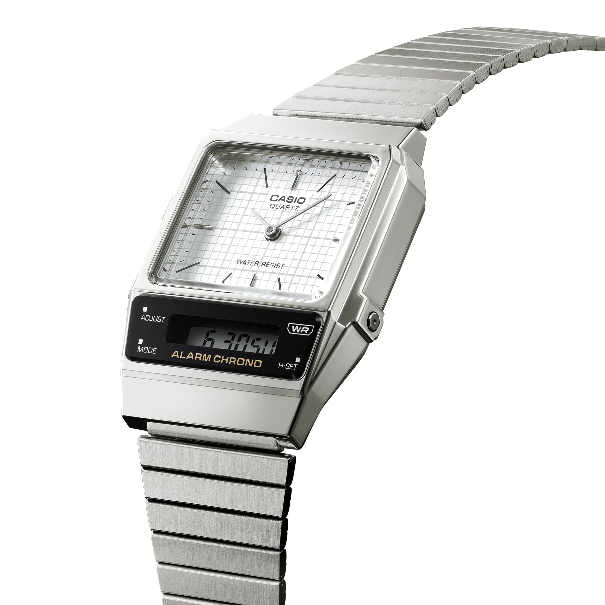 Casio Vintage Retro Stainless Steel Watch AQ800E-7A
