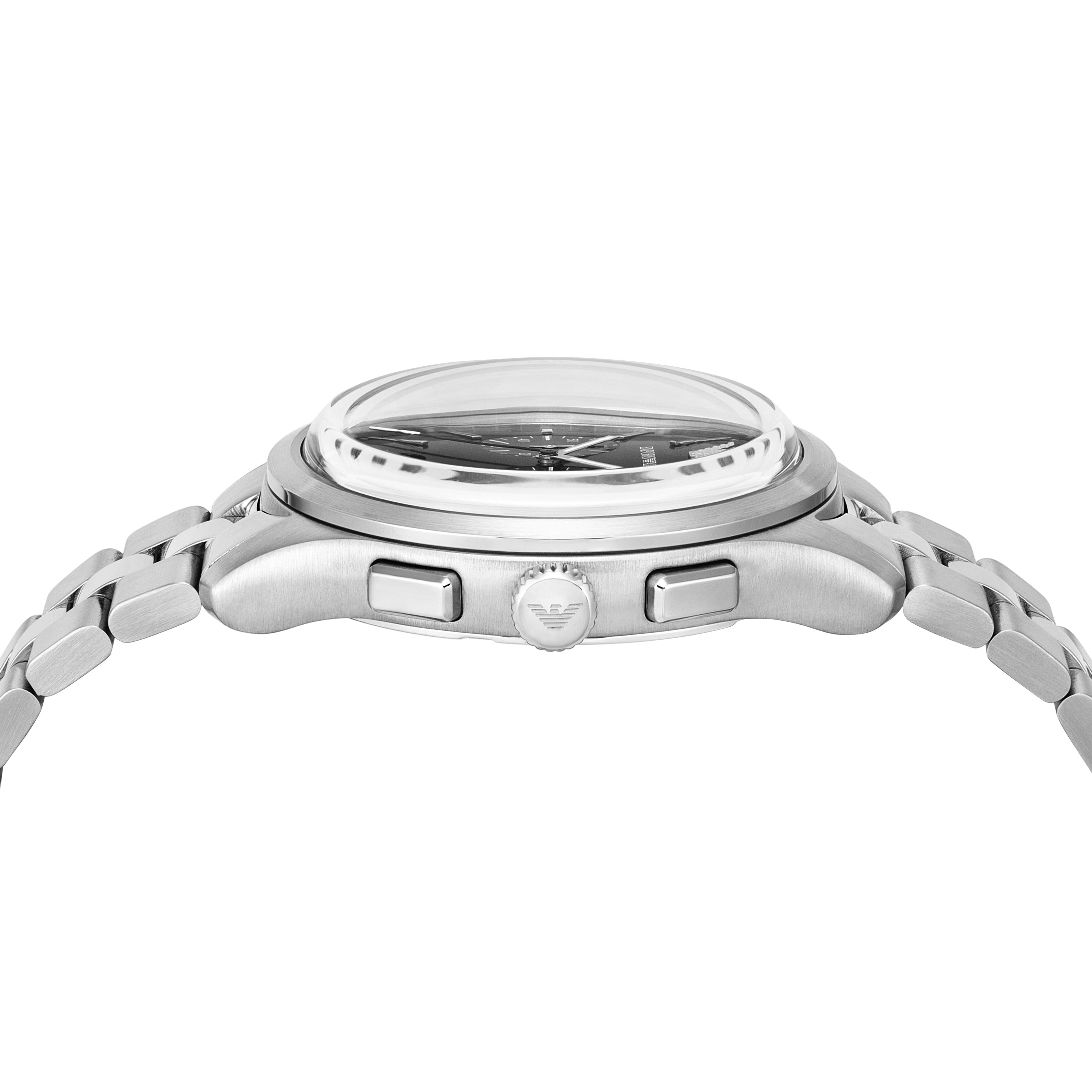 Emporio Armani Black Dial 42mm Stainless Steel Men's Watch AR11691