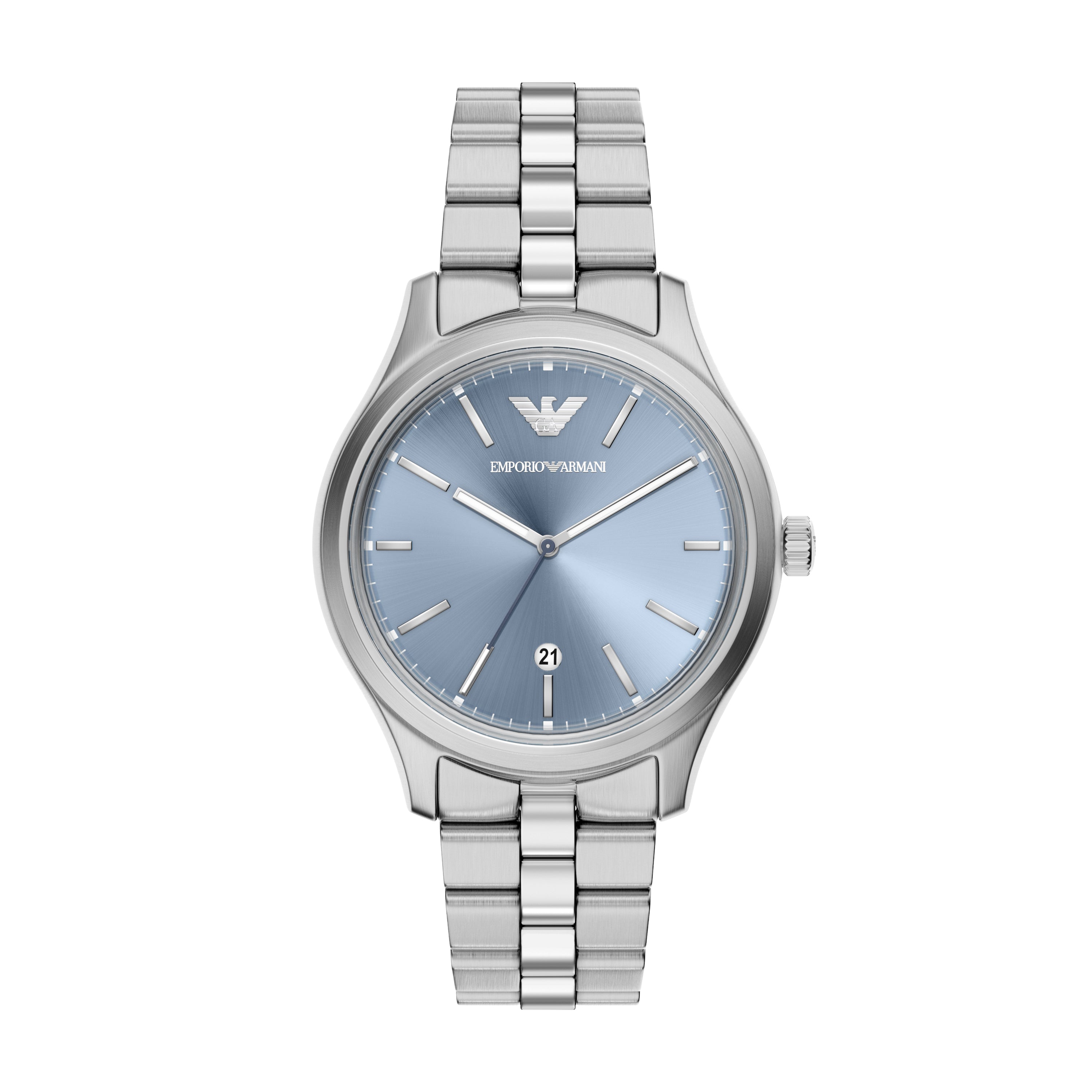 Emporio Armani Blue Sunray Dial 41mm Quartz Movement Men's Watch AR11748