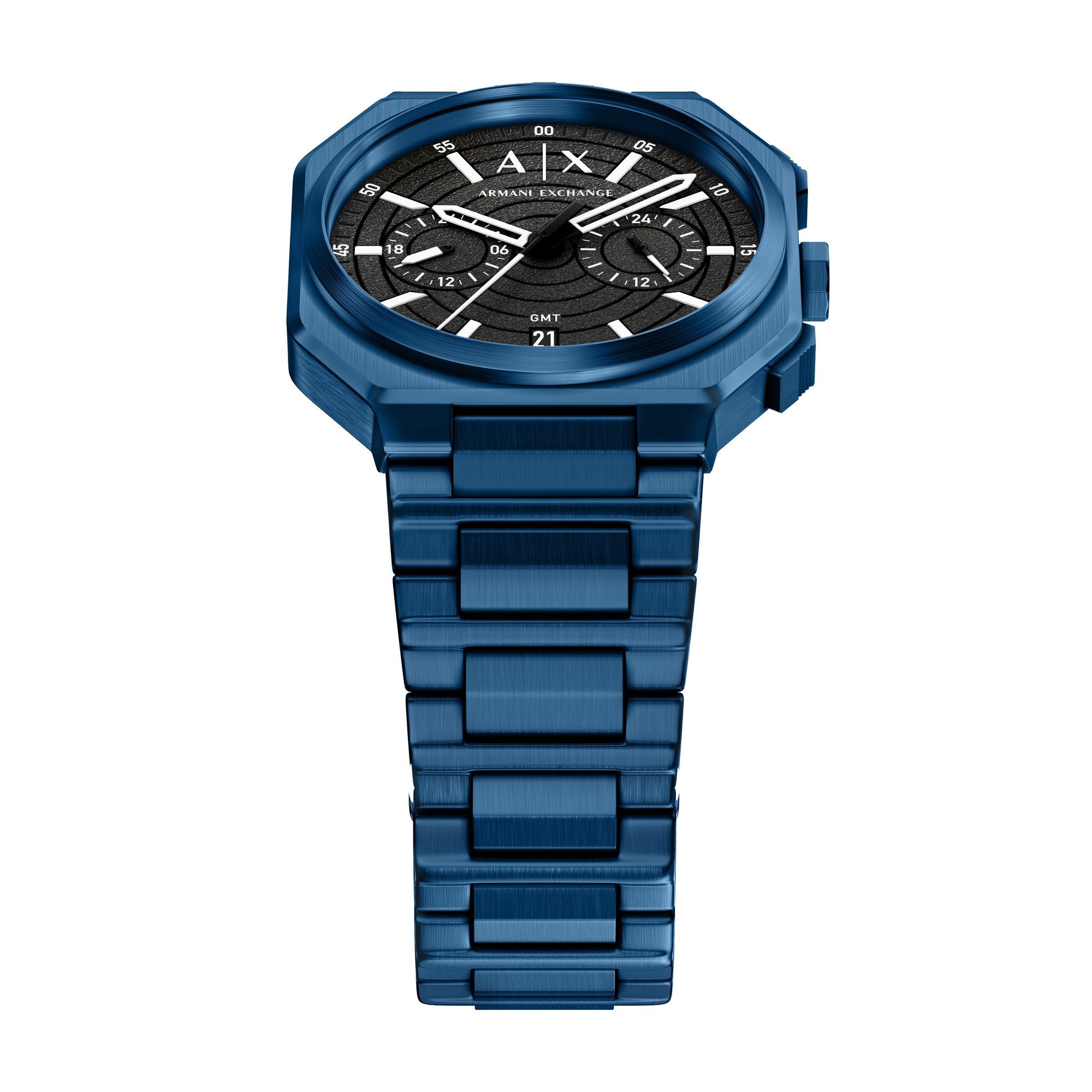 Armani Exchange men's watch, black dial (view 2)