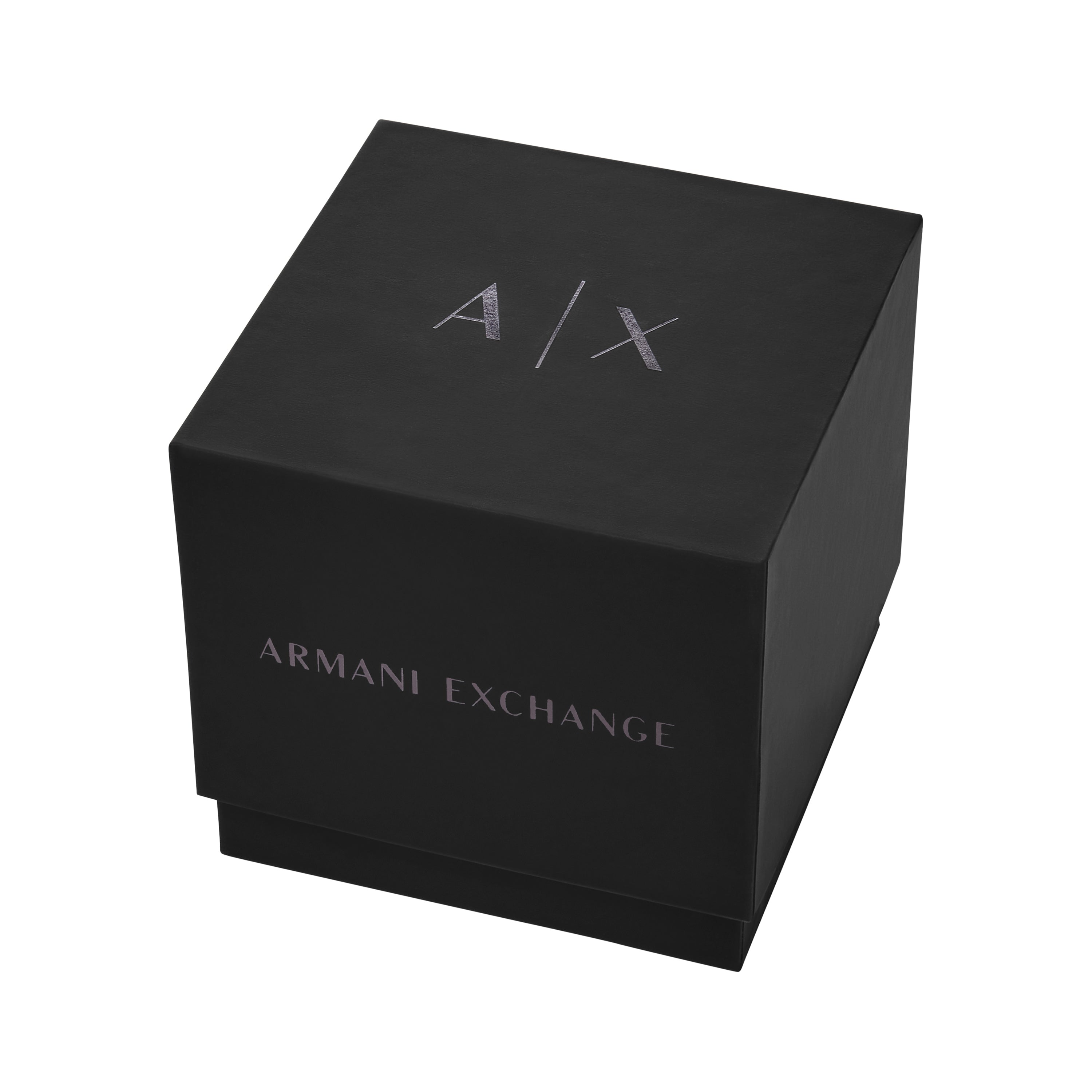 Armani Exchange Chronograph Blue Dial Gunmetal Stainless Steel Watch AX1967