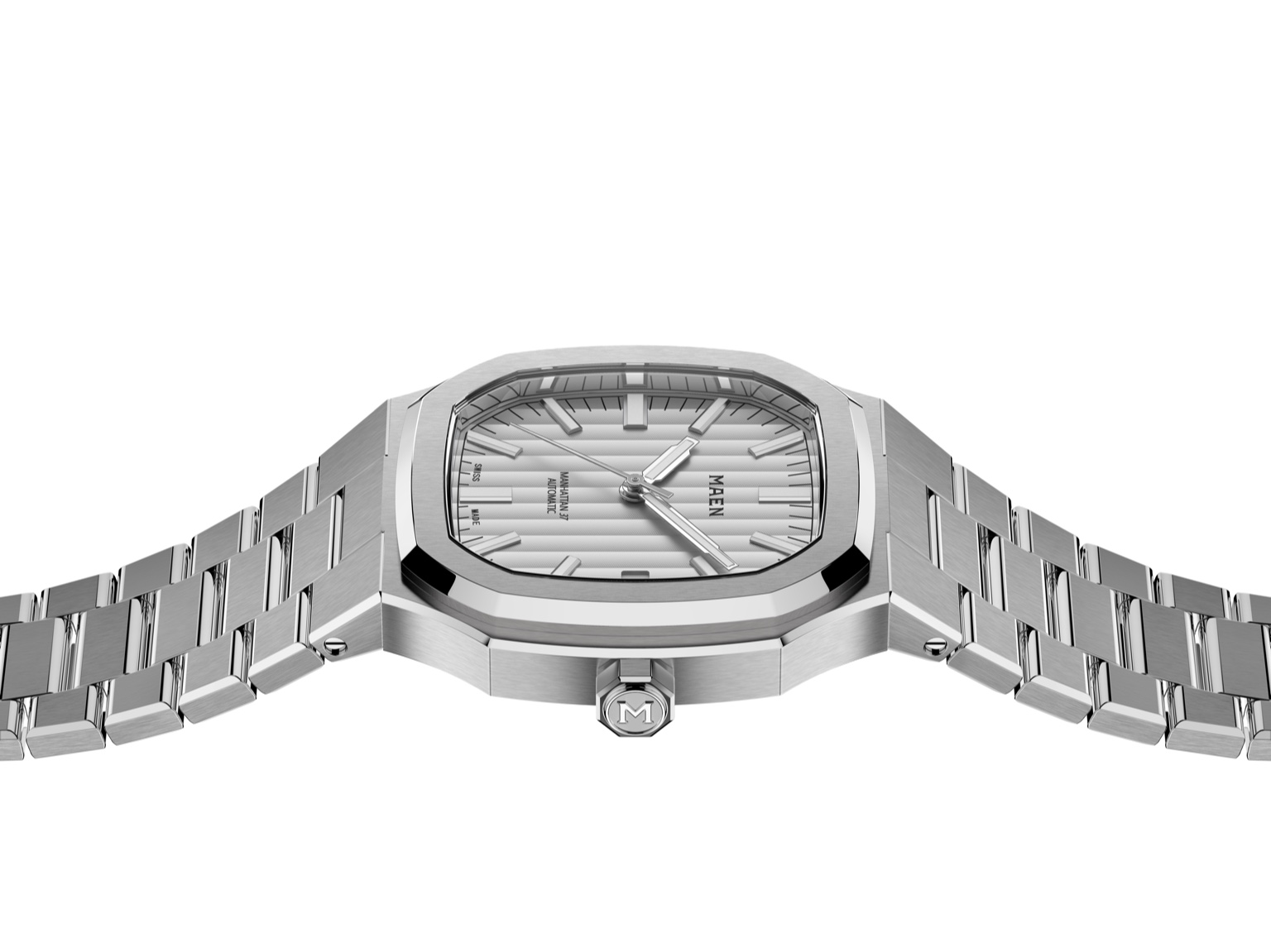 MAEN Manhattan 37 Silver Dial Date Display Automatic Watch M2.1.5