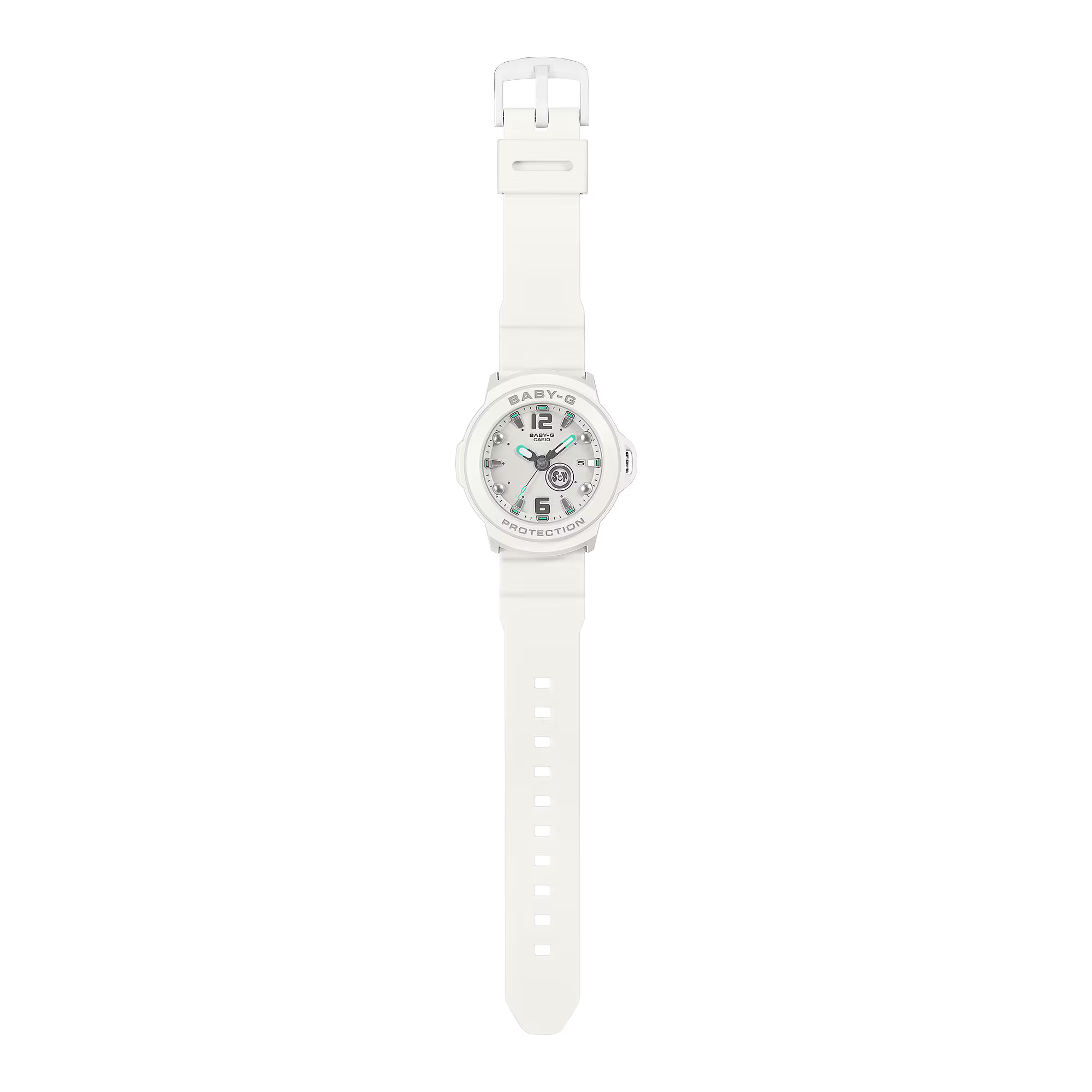 Baby-G +Plus White Analog Women's Watch BGA15K-7A
