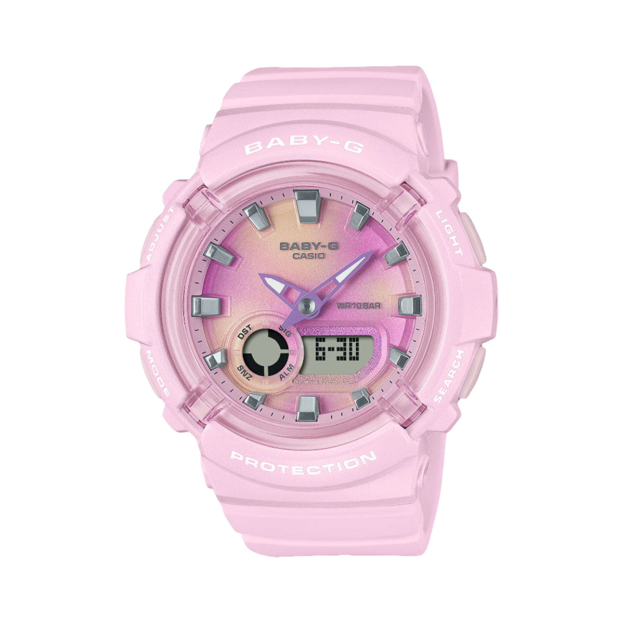 Baby-G BGA-280 Series Pink Resin Band Watch BGA280TD-4A