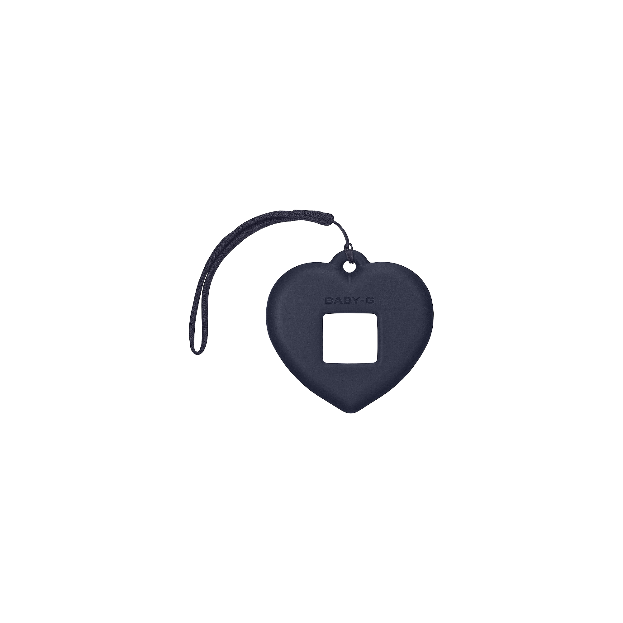 Baby-G Digital Heart Pop Dial Black Resin Band Watch BGD10KH-2C