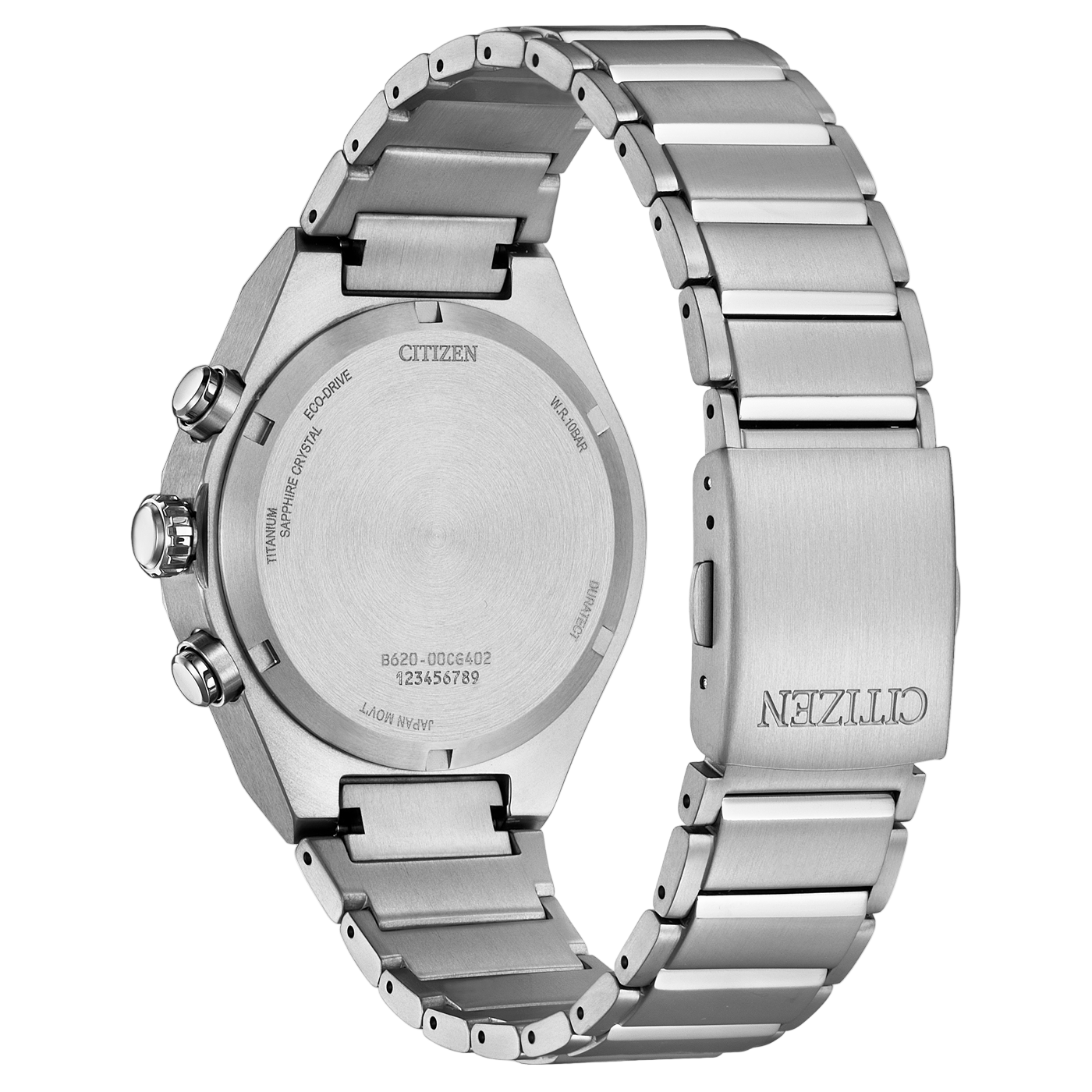 Citizen Super Titanium Zenshin Senkei Blue Dial Stainless Steel Watch CA4691-59L
