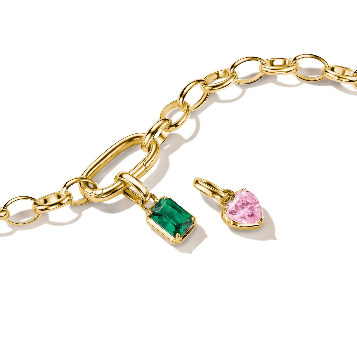 Thomas Sabo Gold-Plated January Birthstone Charm CCC1329MY CCC1329MY view 2