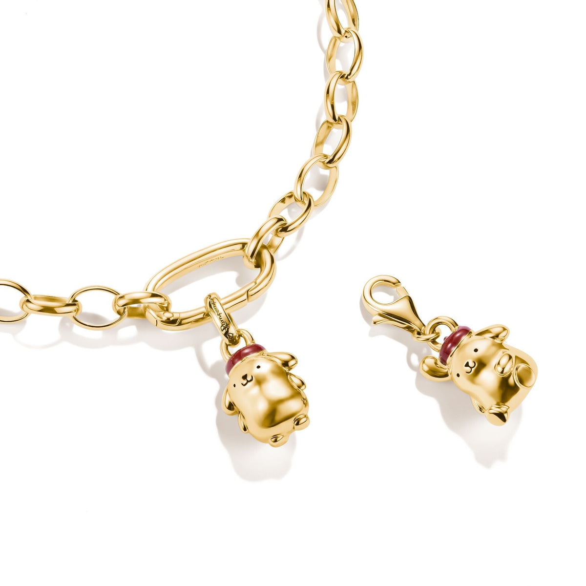 Thomas Sabo Hello Kitty Pompompurin Connect Charm, Gold-Plated CCC1372MY CCC1372MY view 3