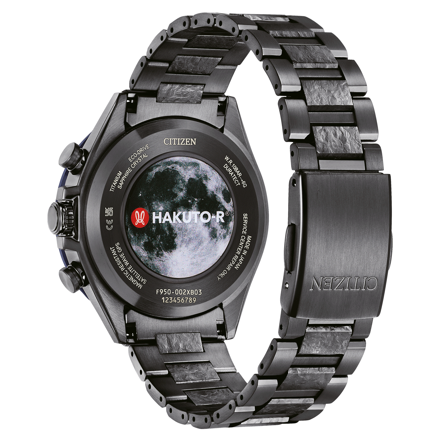Citizen Attesa Satellite Wave Limited Edition Black Dial Stainless Steel Watch CC4067-66E