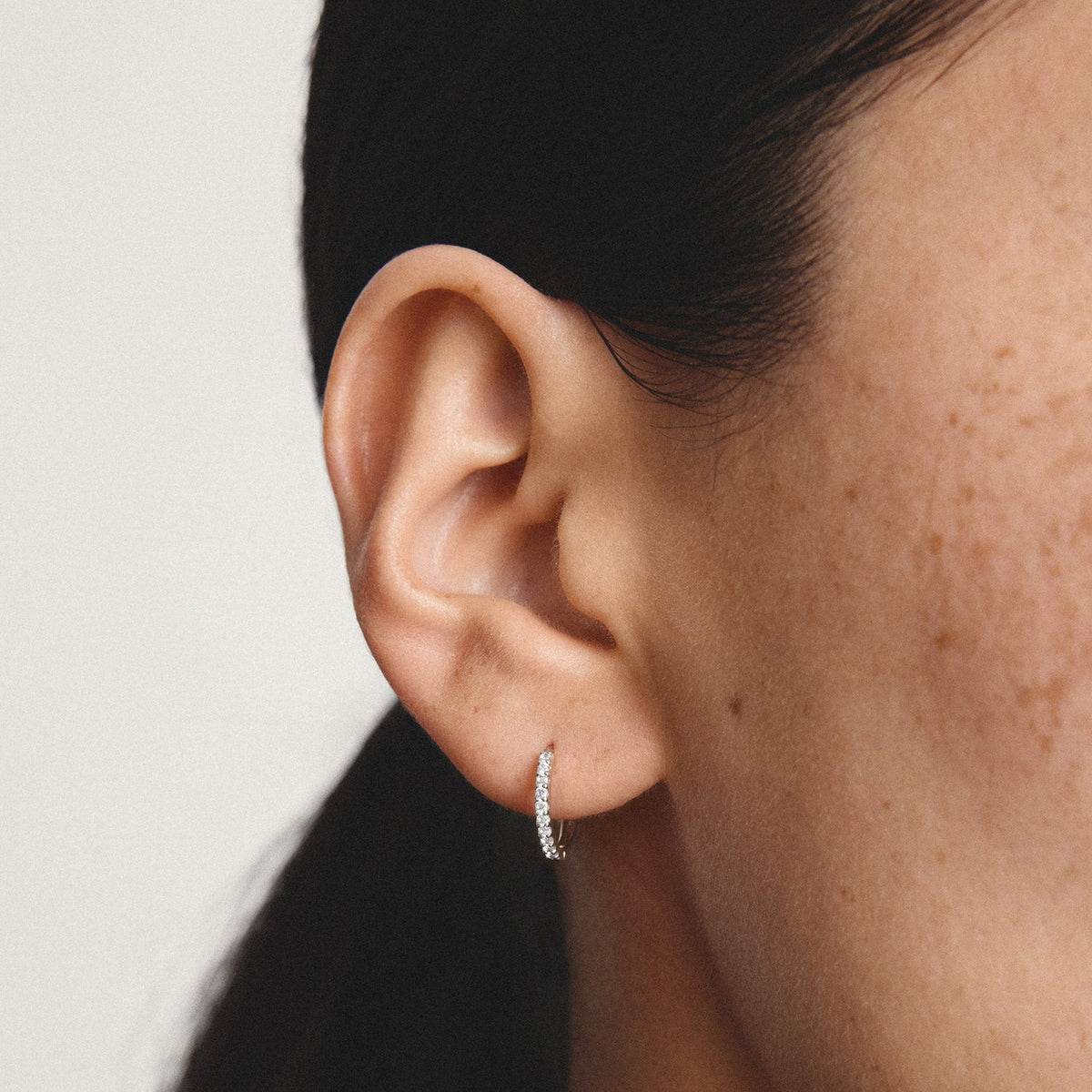 Thomas Sabo Hoop earrings with zirconia TCR776 TCR776 view 3