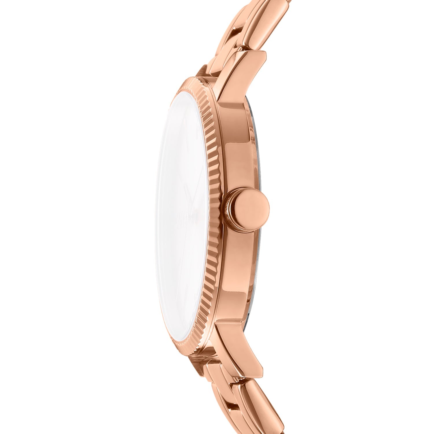 DKNY Urban Soho Maxi Womens 40mm Rose Gold Stainless Steel Watch