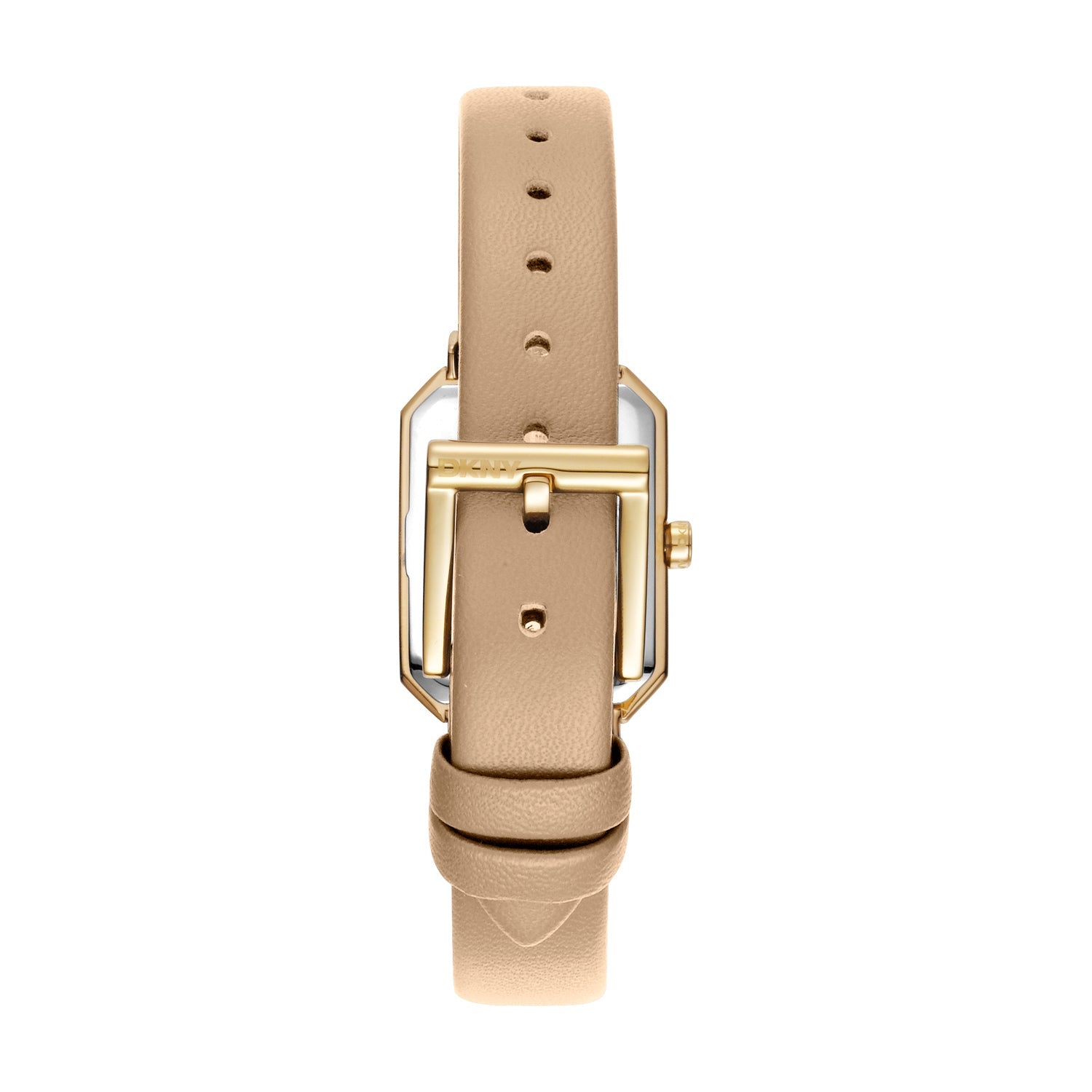 DKNY Uptown Midi Gold Stainless Steel Silver Dial Womens Watch