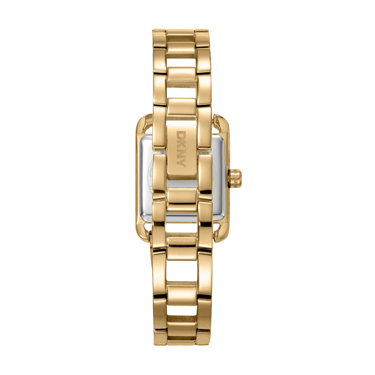 DKNY Mini Gold 21x27mm Womens Watch + Gold Bracelet DK1L143M0035