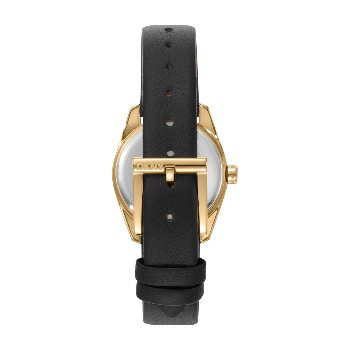 DKNY Evening Silver Dial Black Leather Womens Watch DK1L184L0025 view 2