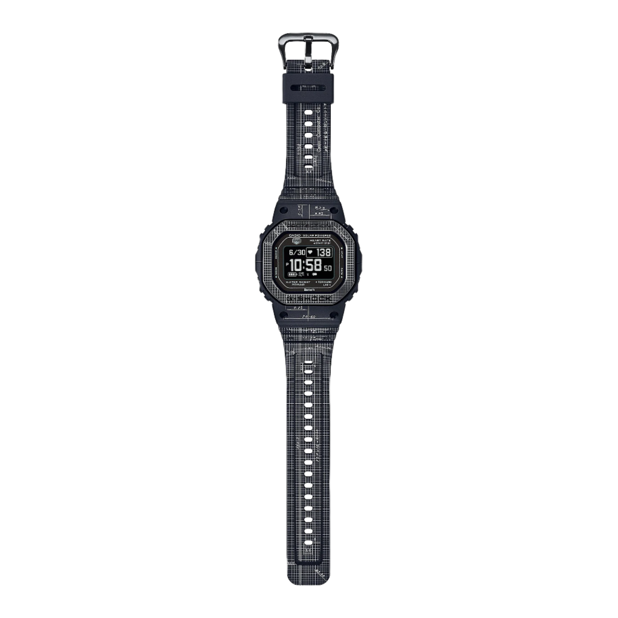 G-Shock G-Squad Heart Rate and Sleep Analysis Watch DWH5600EX-1D