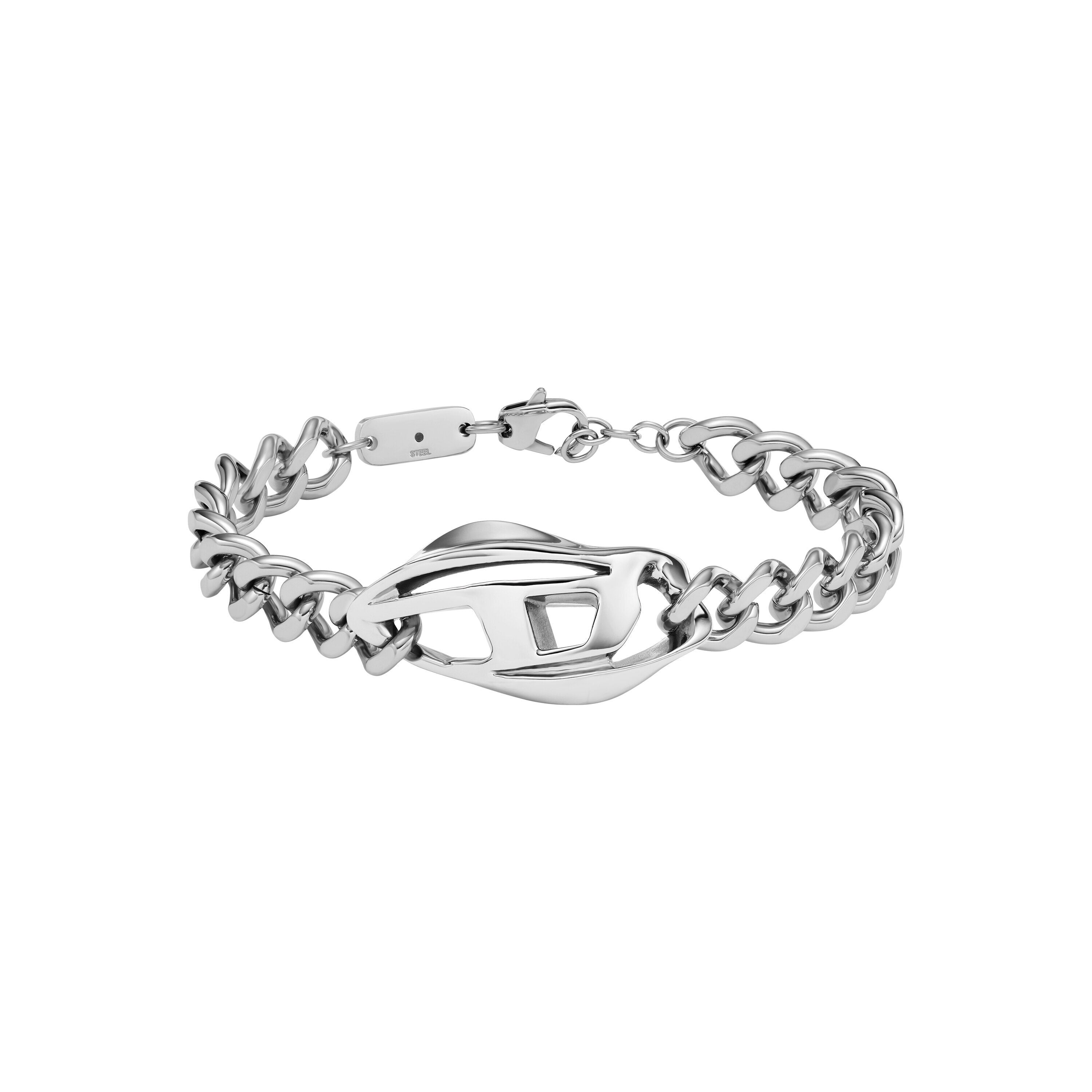 Diesel Steel Silver Bracelet DX1413040