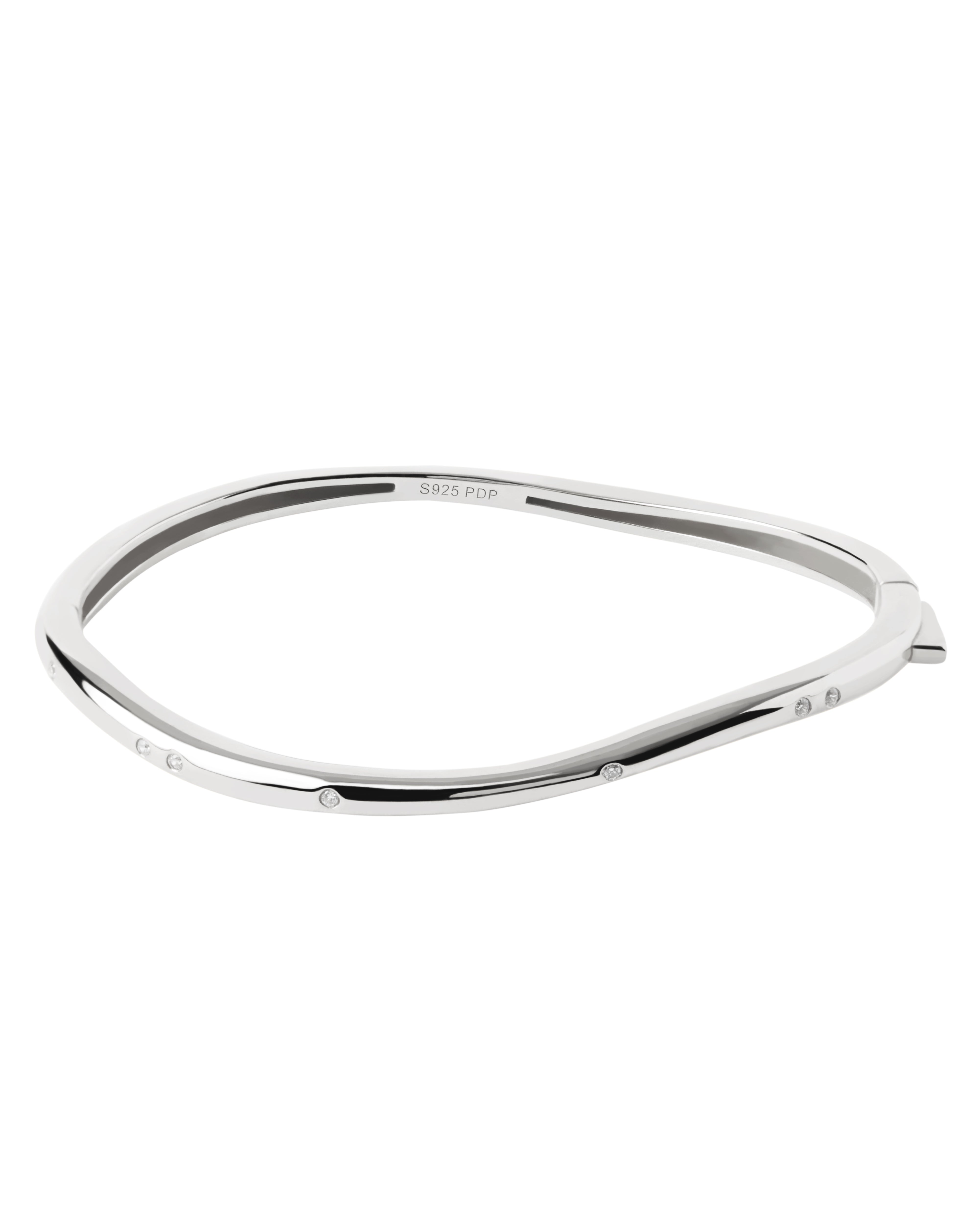 PDPAOLA Air 3mm Gold Band 18K Gold-Plated Women's Bangle PU02-999-M