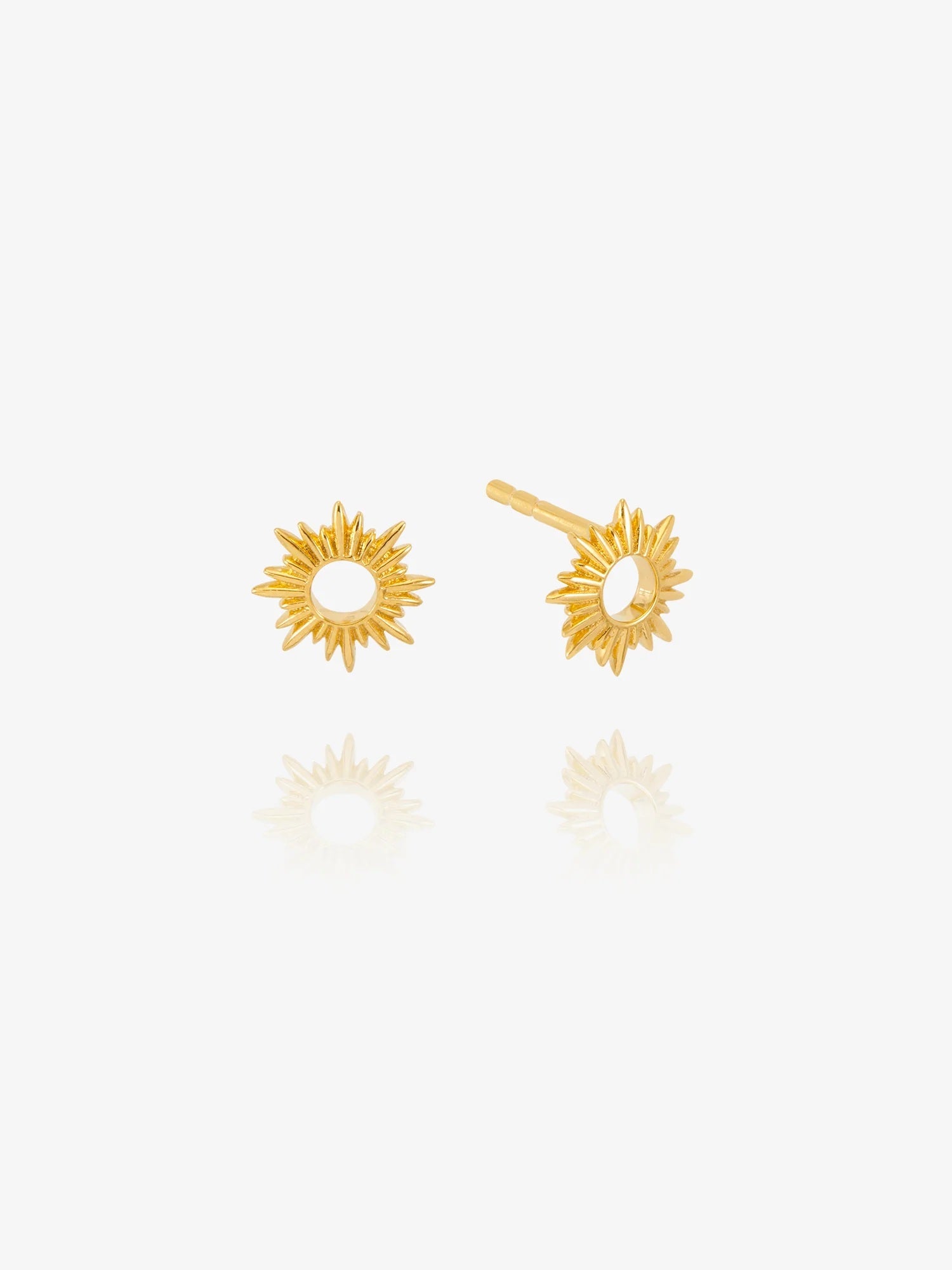 Rachel Jackson Eternal Sun Stud Earrings Gold
