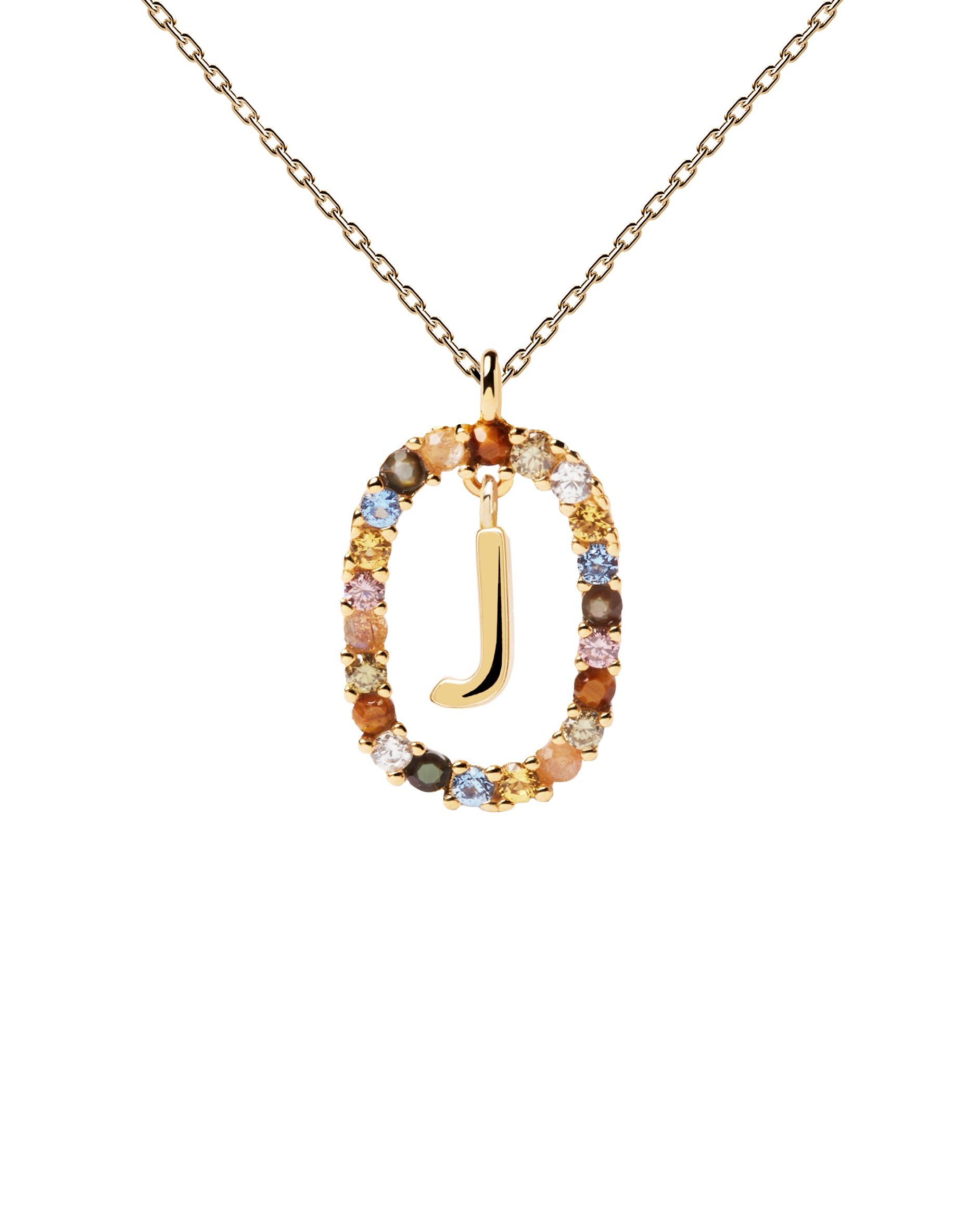 PDPAOLA Letter J Necklace