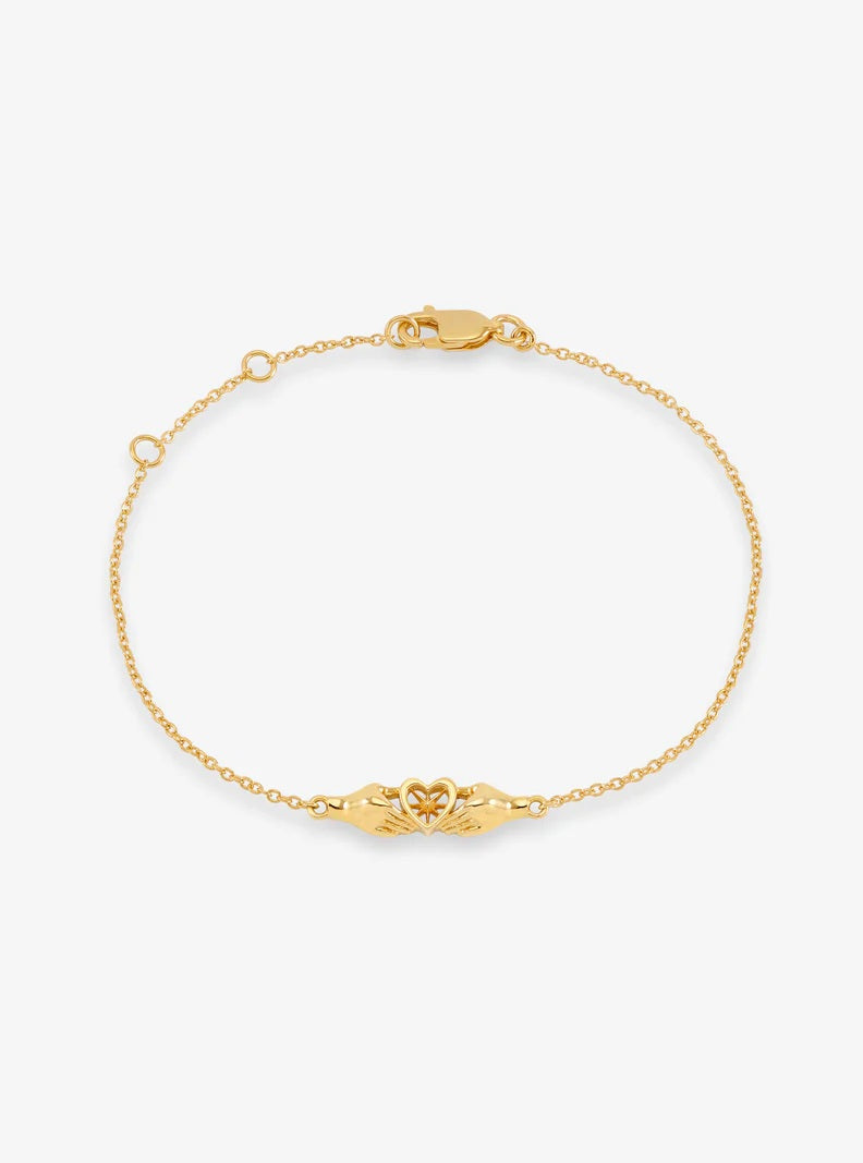Rachel Jackson Love Story Bracelet Gold