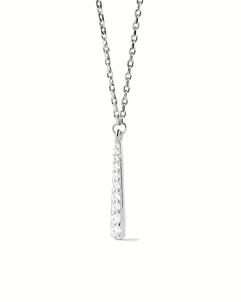 PDPAOLA Olga Necklace Silver