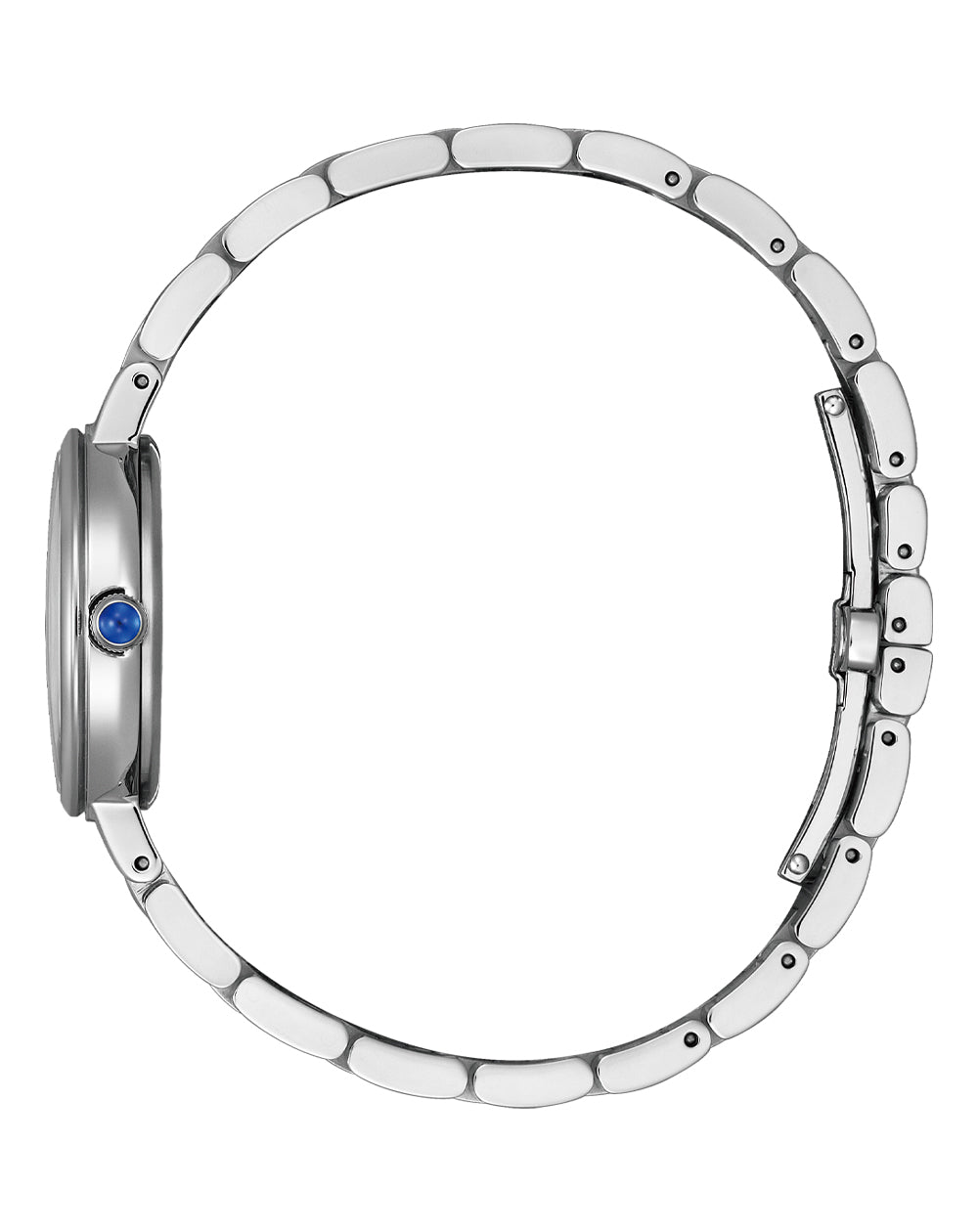 Citizen Eco-Drive White Dial Stainless Steel Watch EM0990-81A