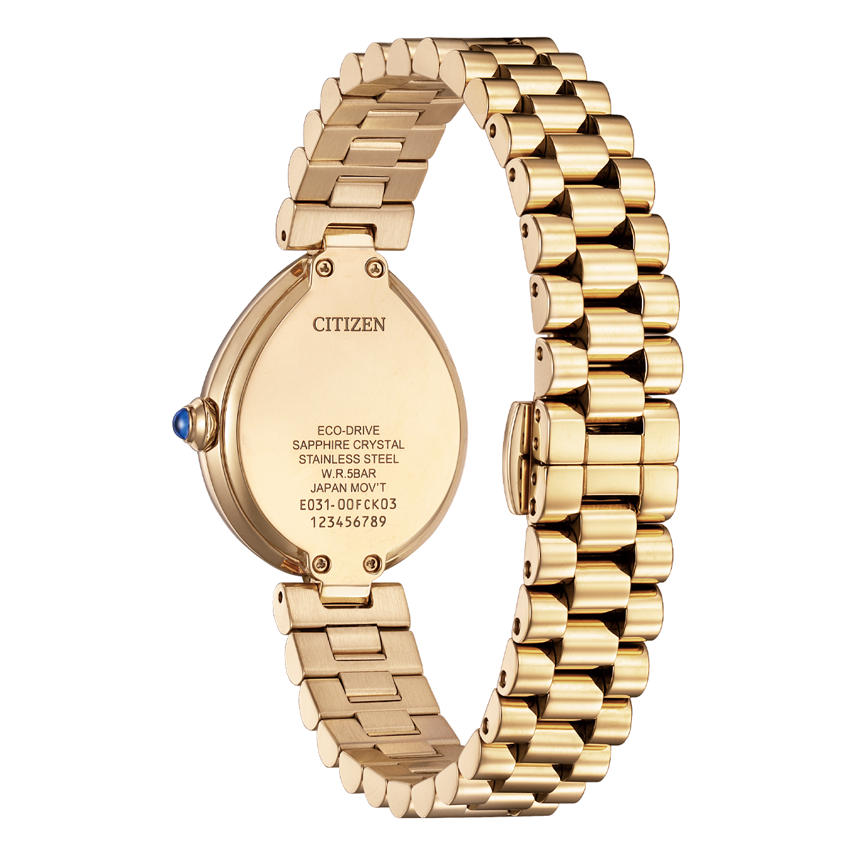 Ladies' Citizen Eco-Drive Rainell Rose Gold-Tone EM1203-57X