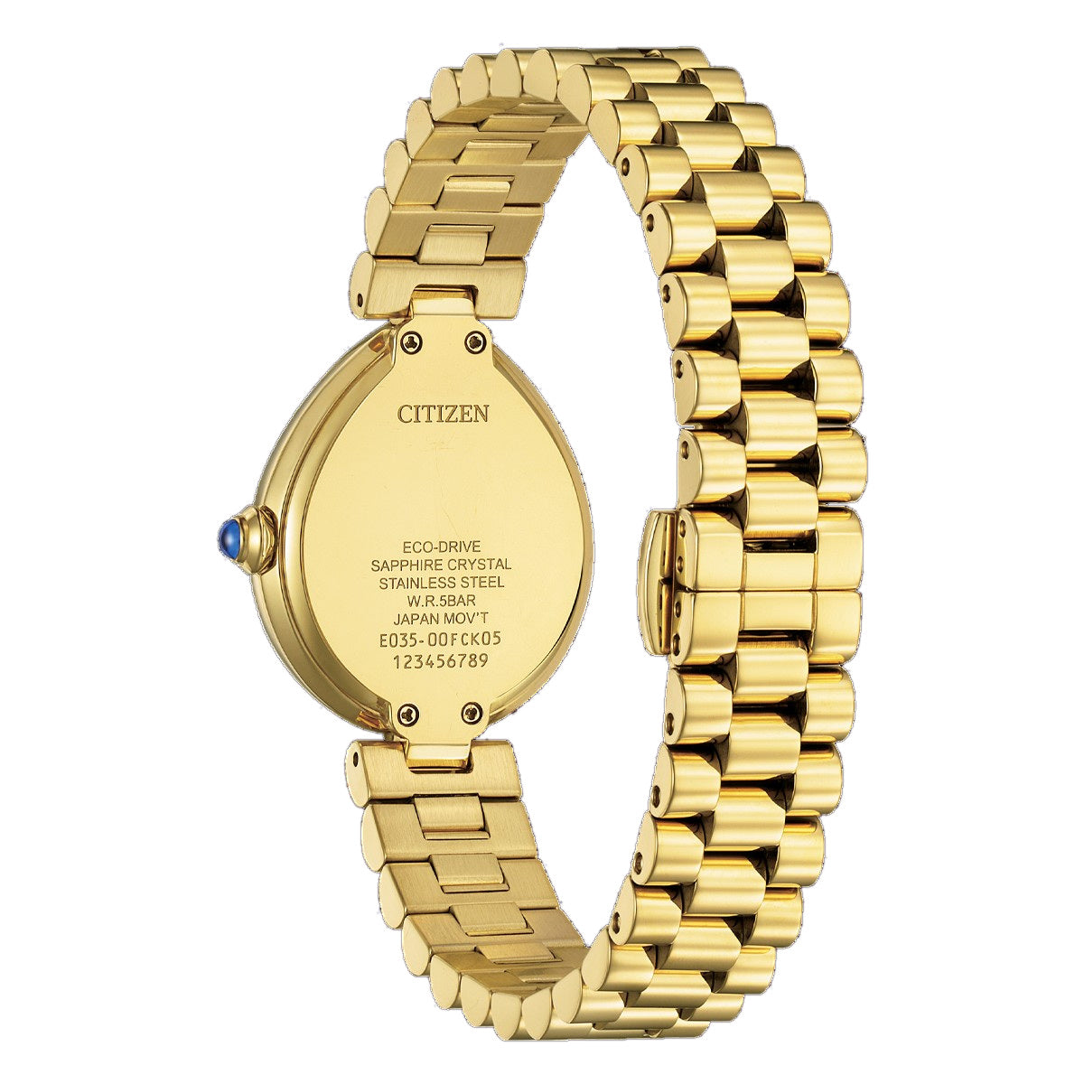 Citizen L Rainell Eco-Drive White Dial Women's Watch EM1208-53A