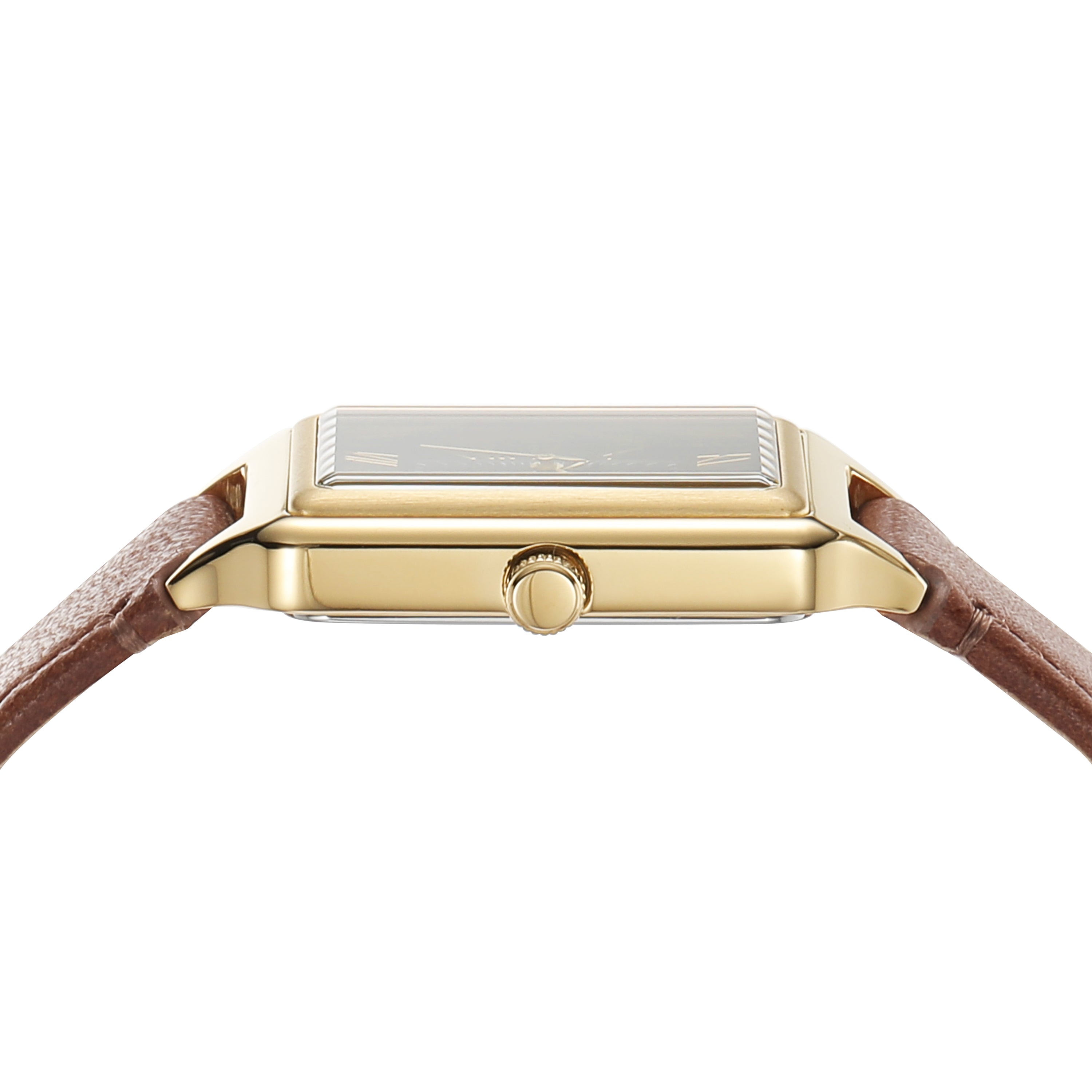 Fossil Raquel Brown Leather Band Mother of Pearl Dial Womens Watch ES5307
