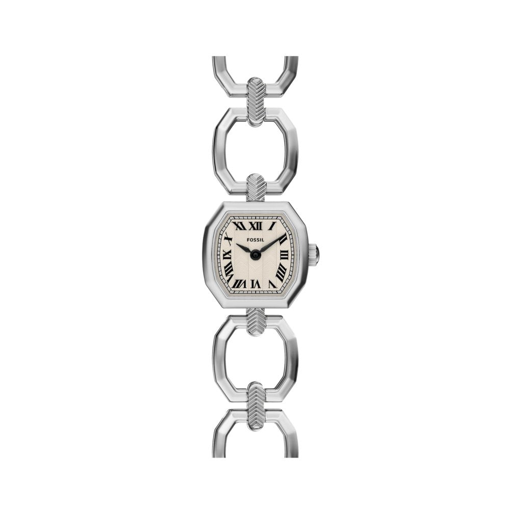 Fossil Harlow Mini Two-Hand Silver Stainless Steel Women's Watch ES5485