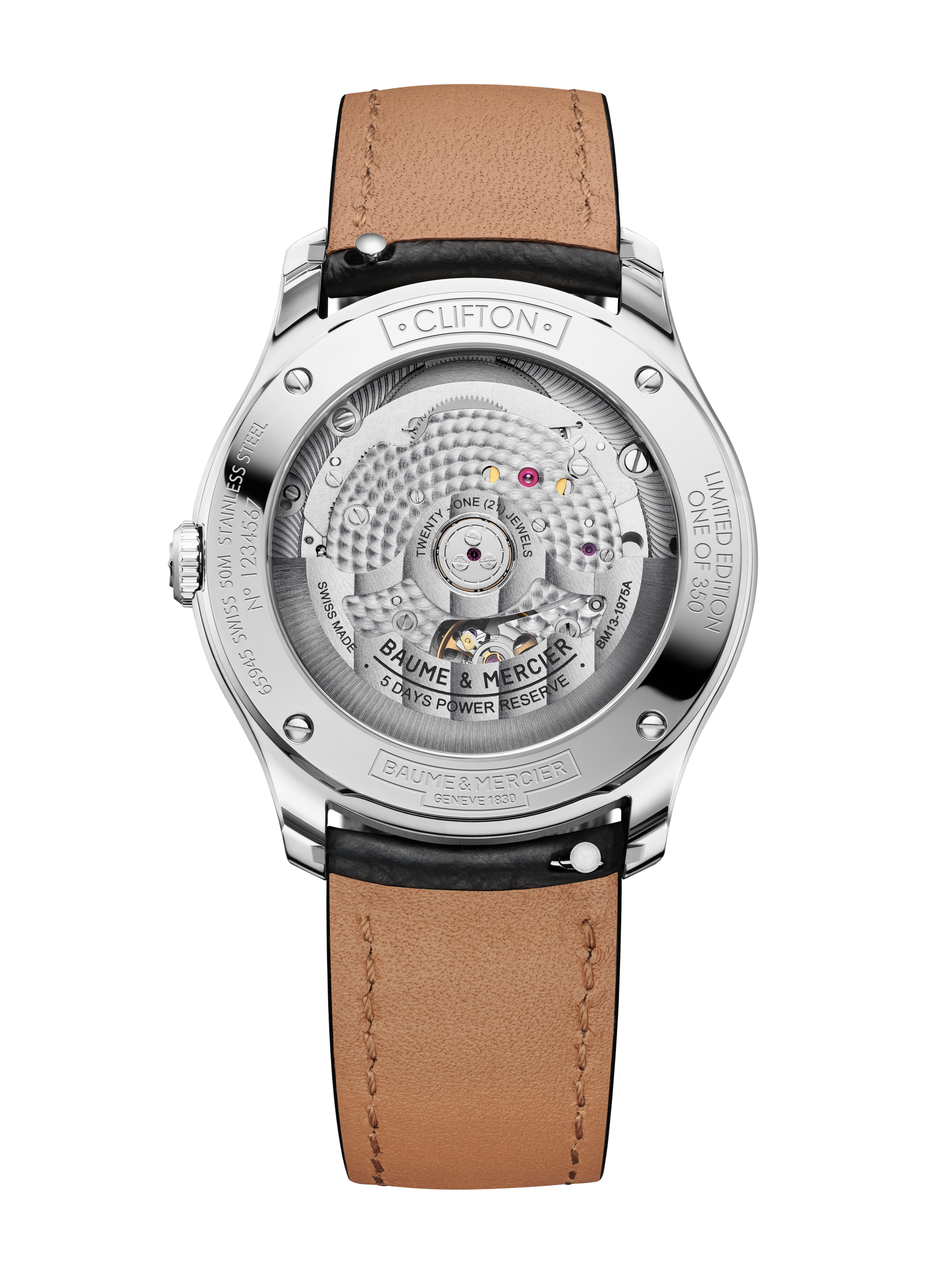 Baume & Mercier Clifton Salmon Baumatic Men's Watch M0A10778