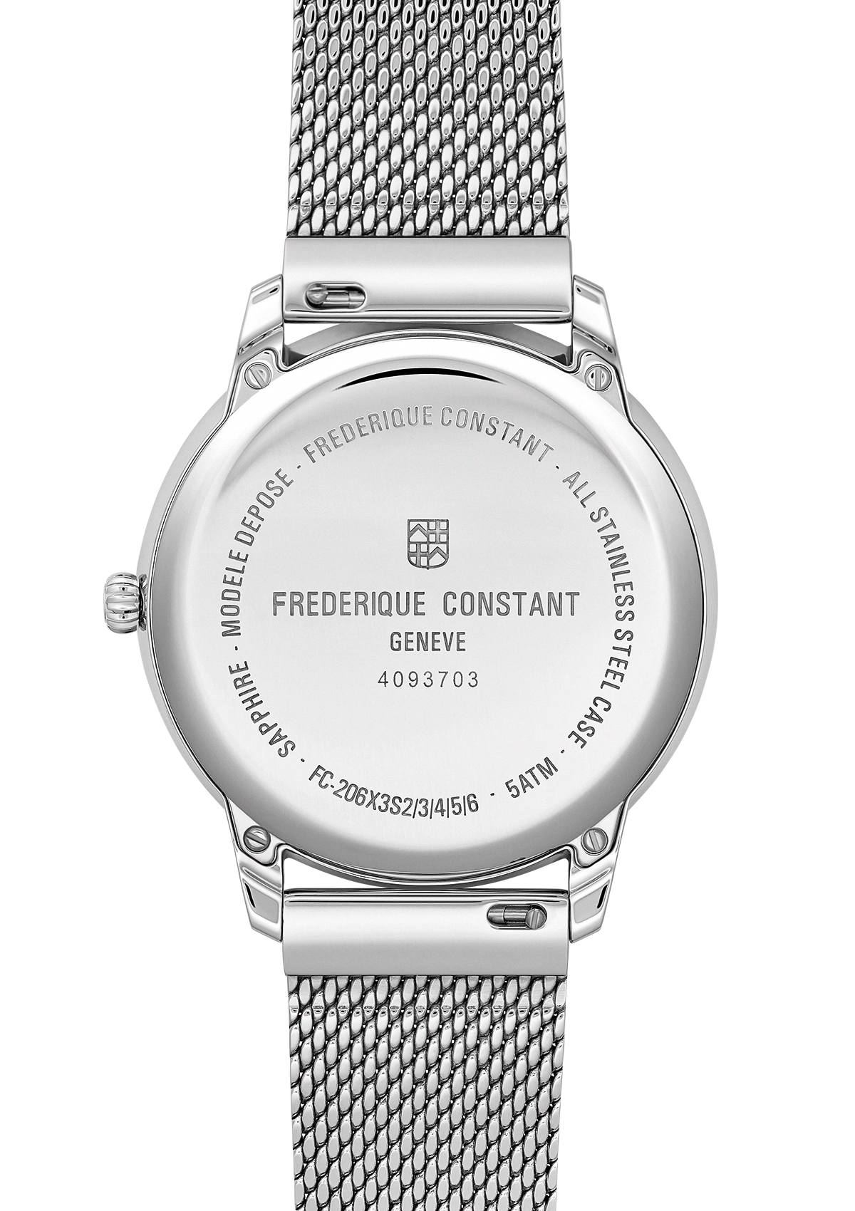 Frederique Constant Classics Moneta Moonphase FC-206N3S6B Unisex Watch