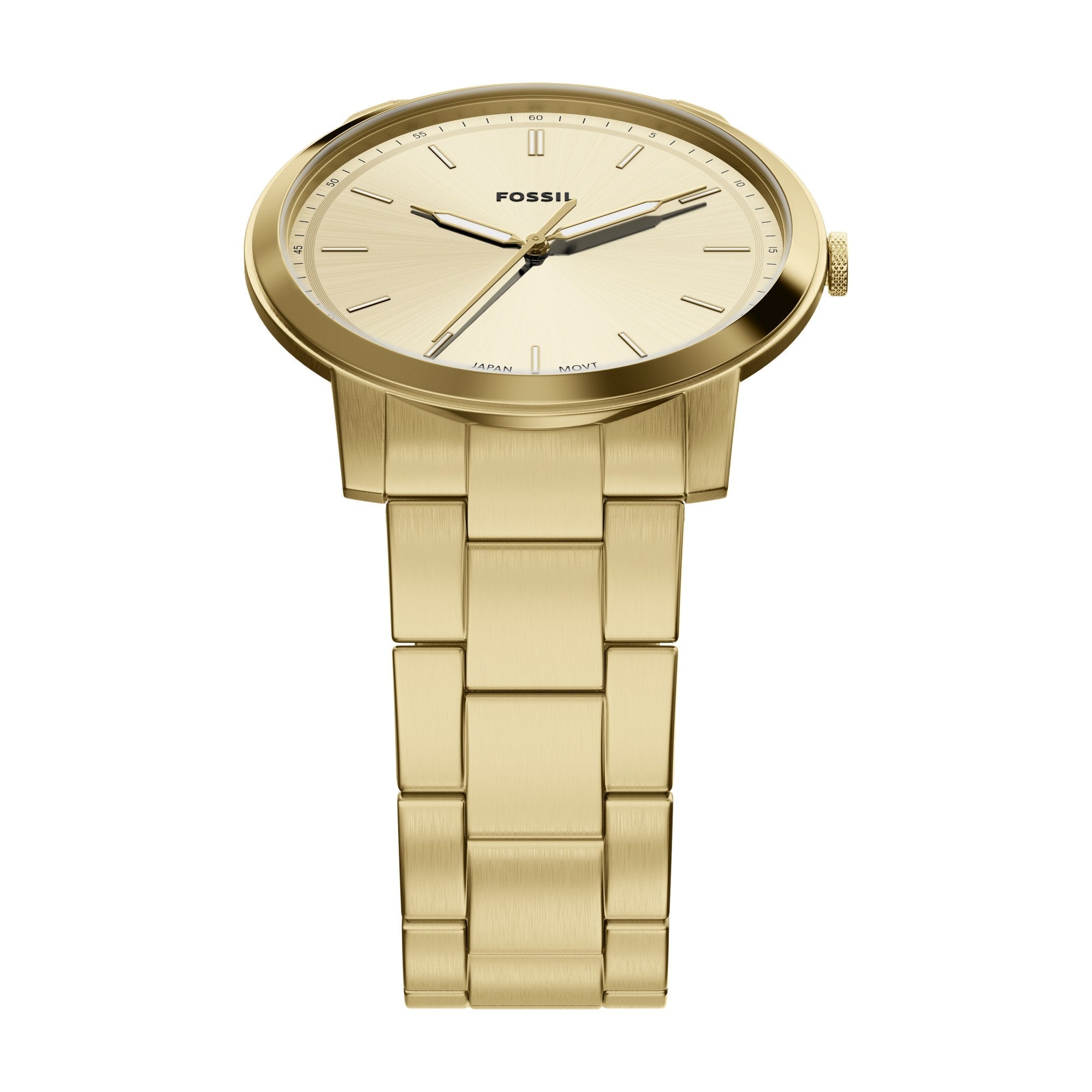 Fossil men's watch, gold dial (view 2)